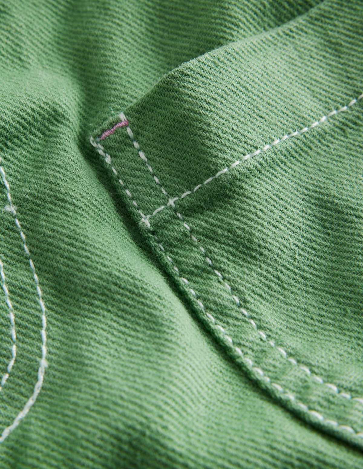 High Waisted Shorts-Shamrock Green - Image 3