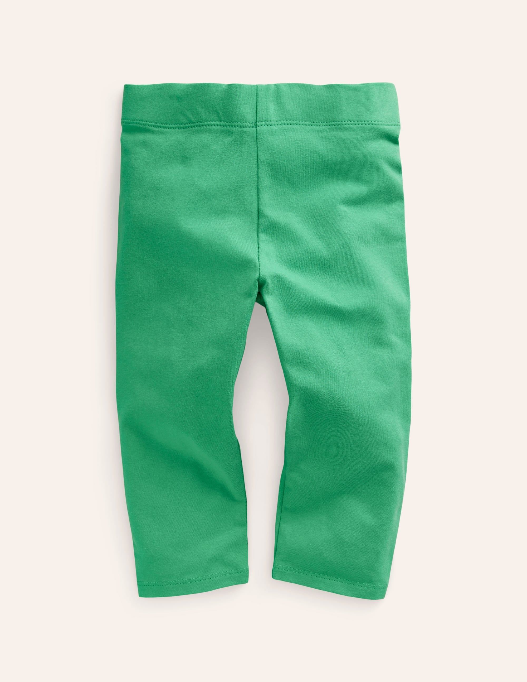Cropped Leggings-Pea Green - Image 1