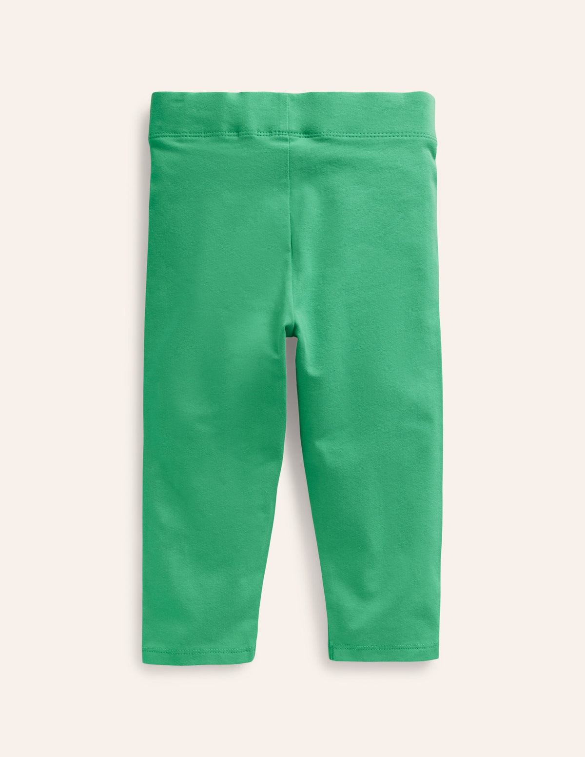 Cropped Leggings-Pea Green - Image 2