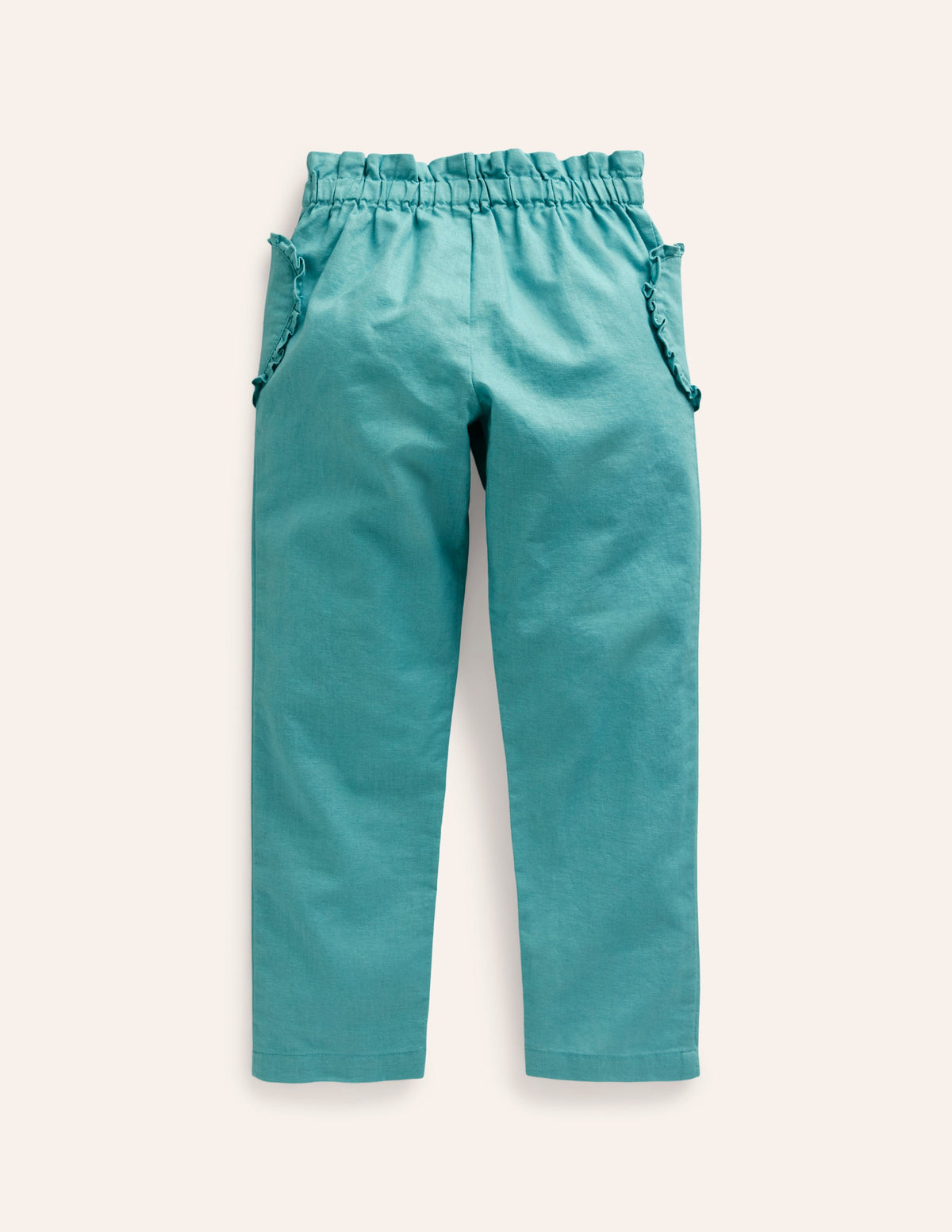 Heart Pocket Pull On Pants-Corsica Blue - Image 2
