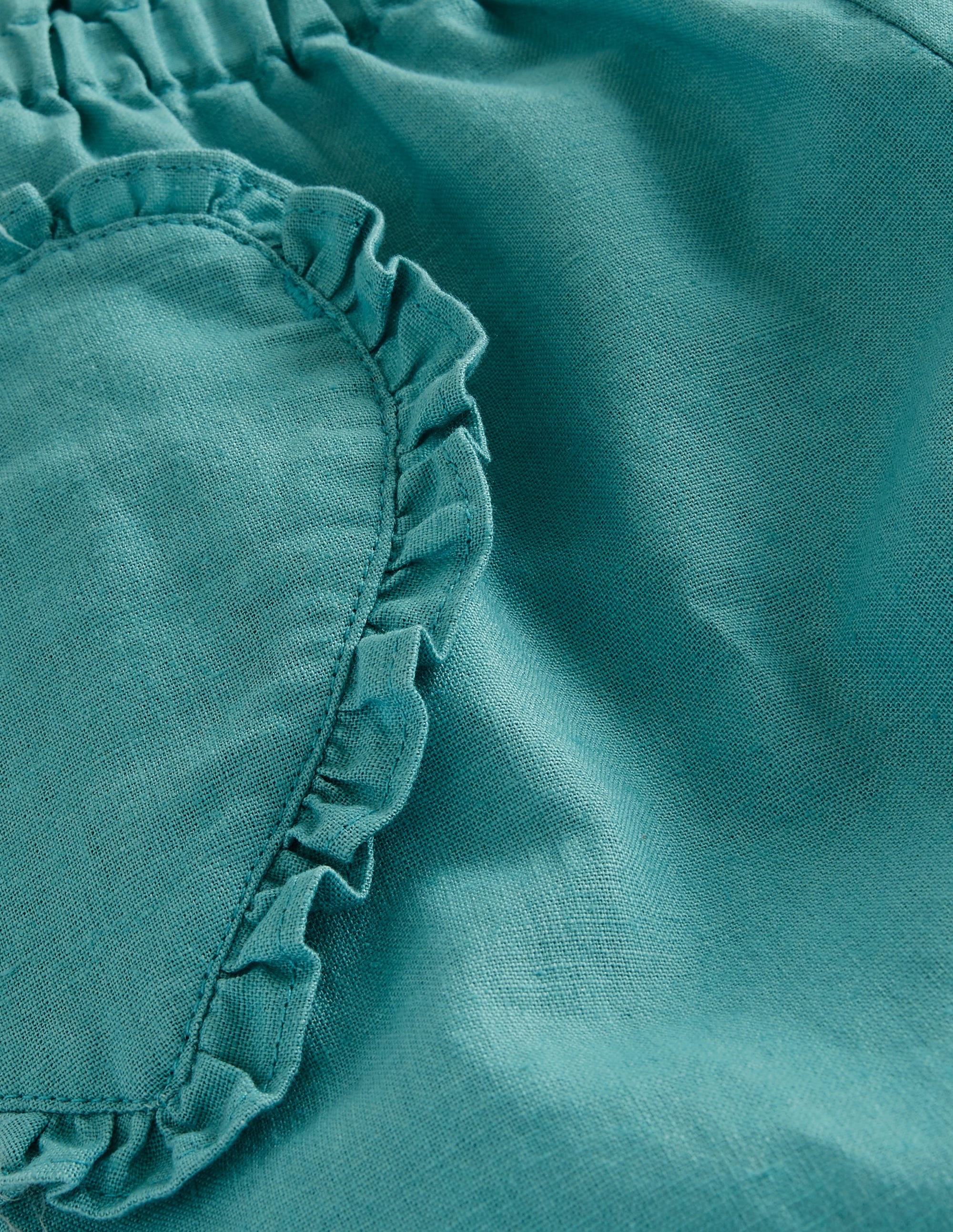 Heart Pocket Pull On Pants-Corsica Blue - Image 3