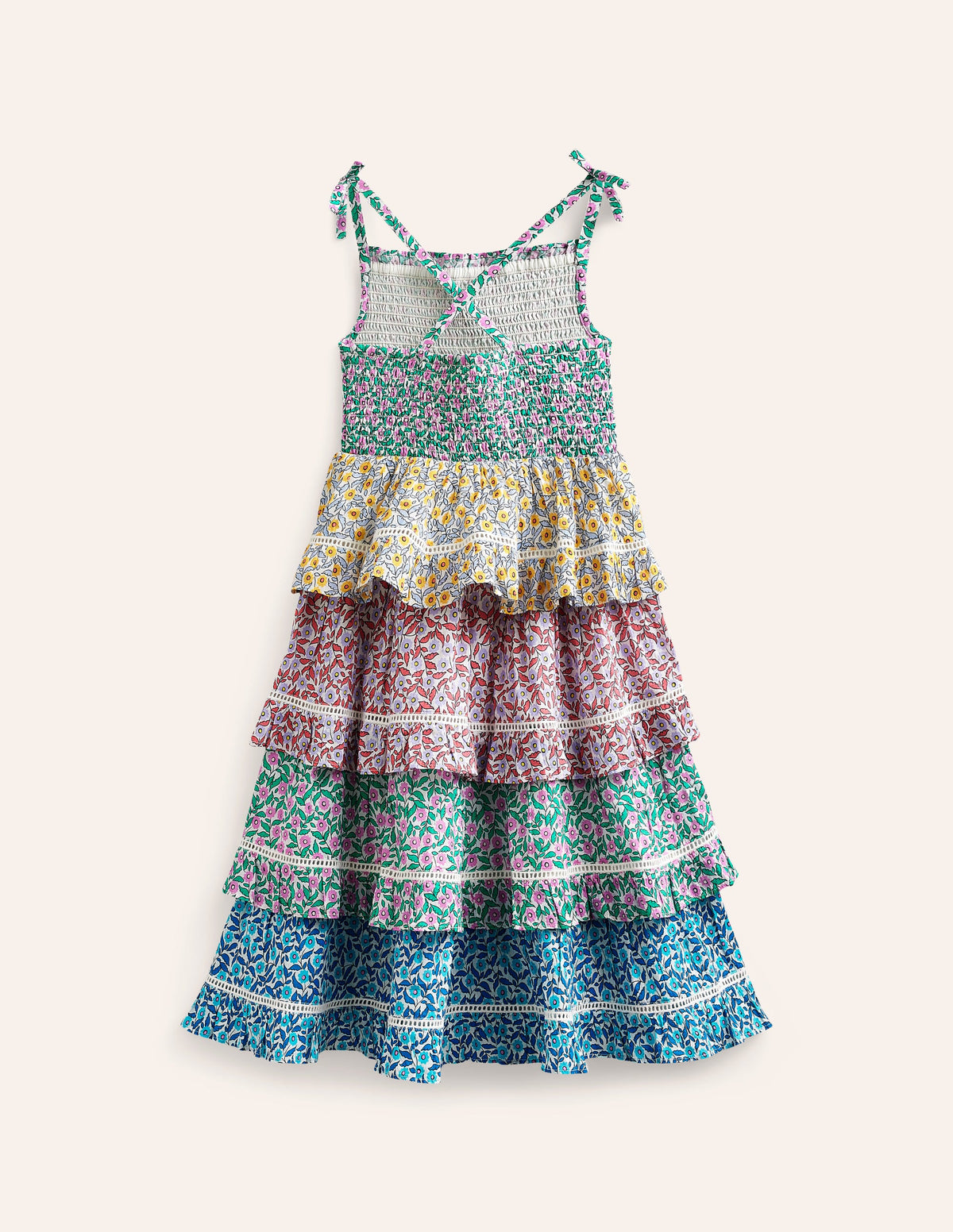 Tiered Hotchpotch Sundress-Hotchpotch floral - Image 2