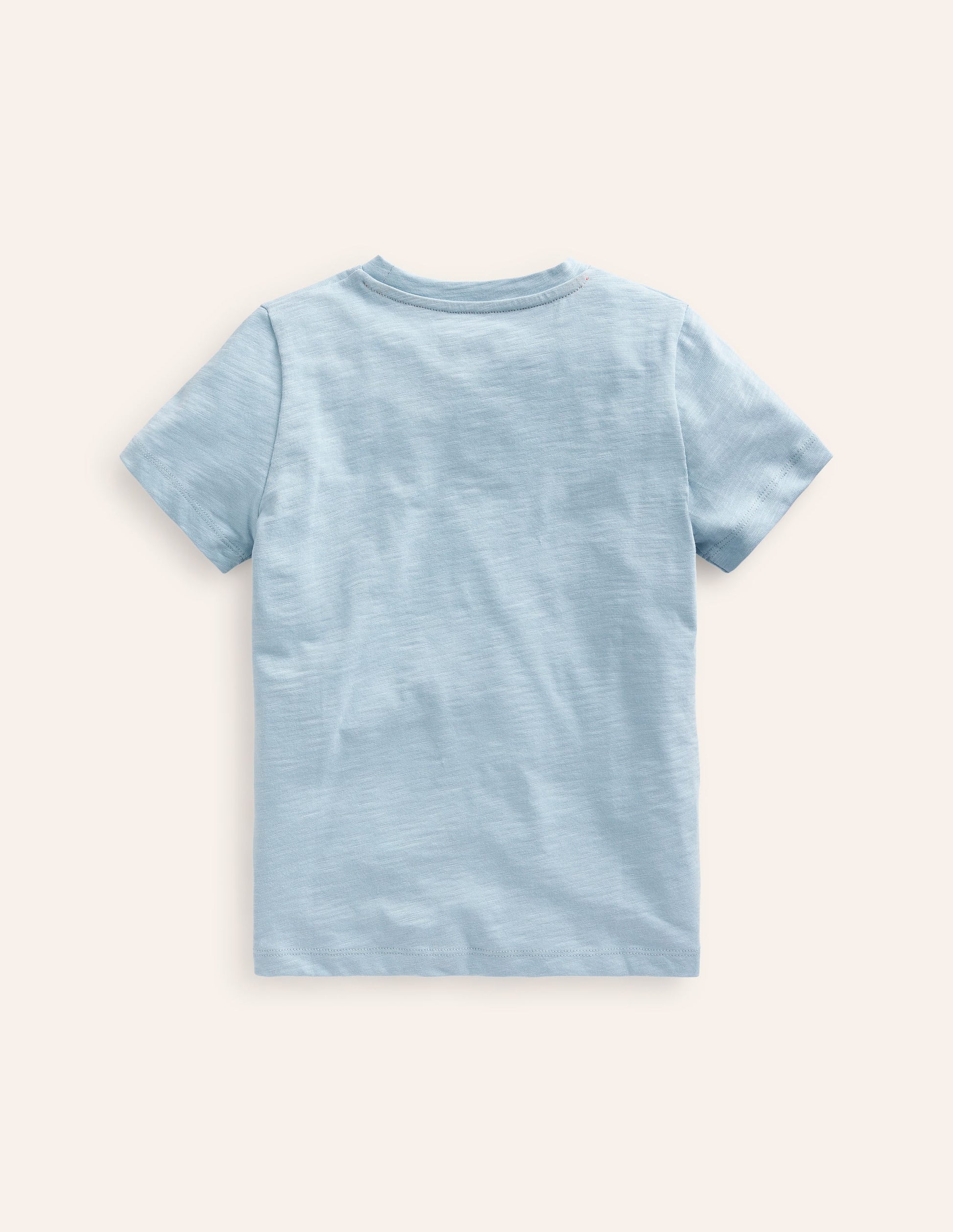 Printed T-shirt-Blue Earth-2