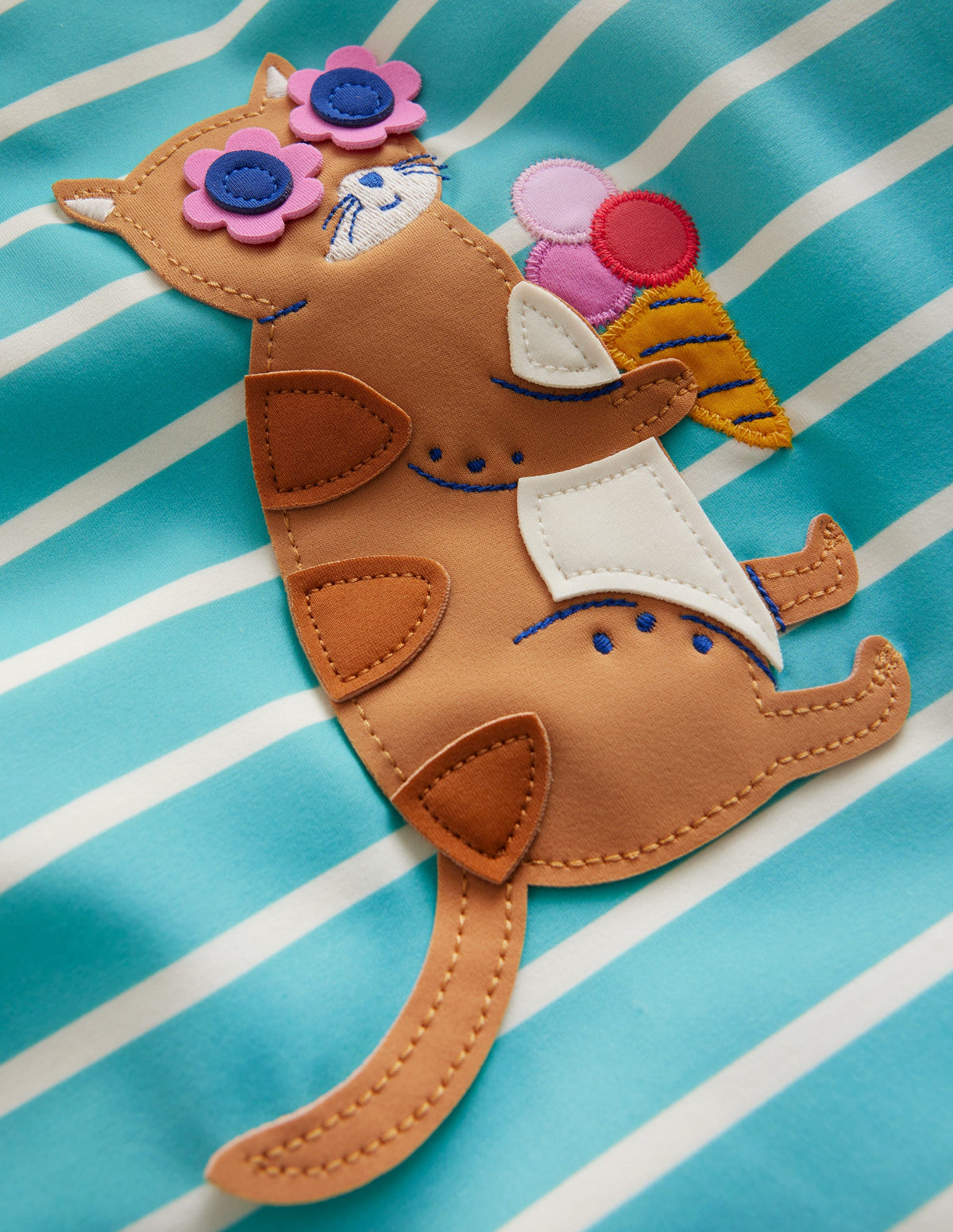 Sun Safe Rash Vest Set-Cat logo - Image 3