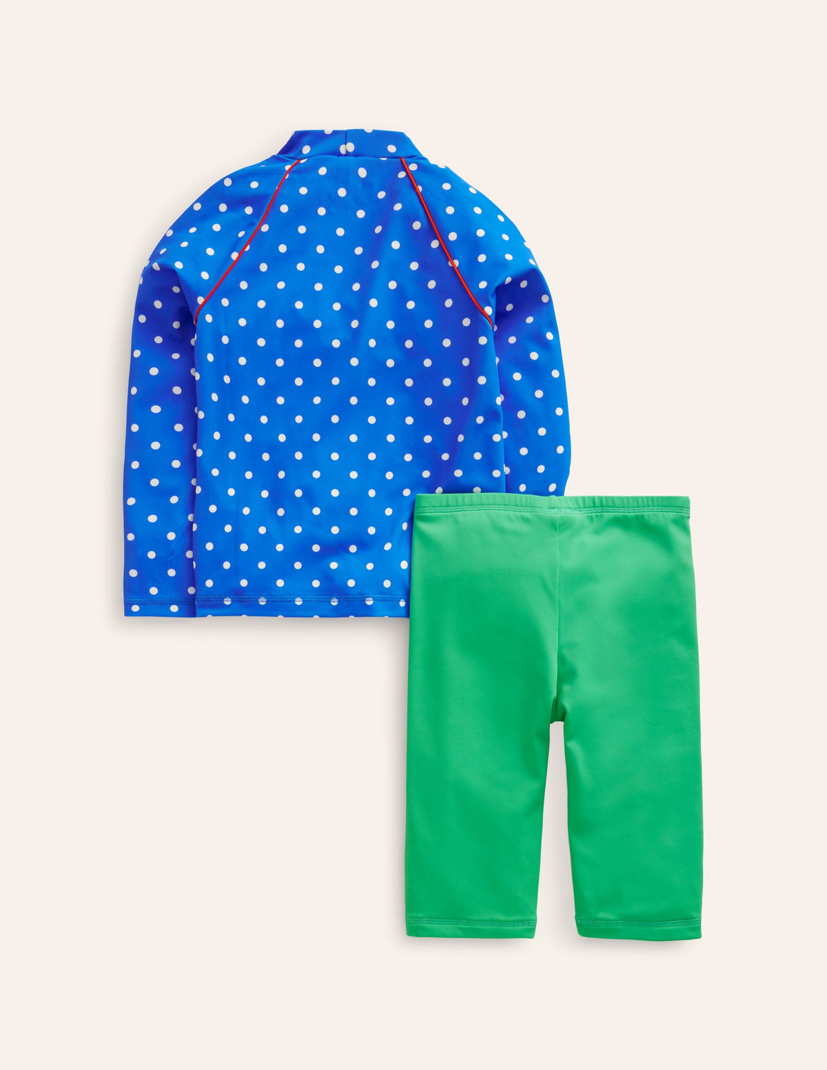 Sun Safe Rash Vest Set-Mermaid Appliqué - Image 2