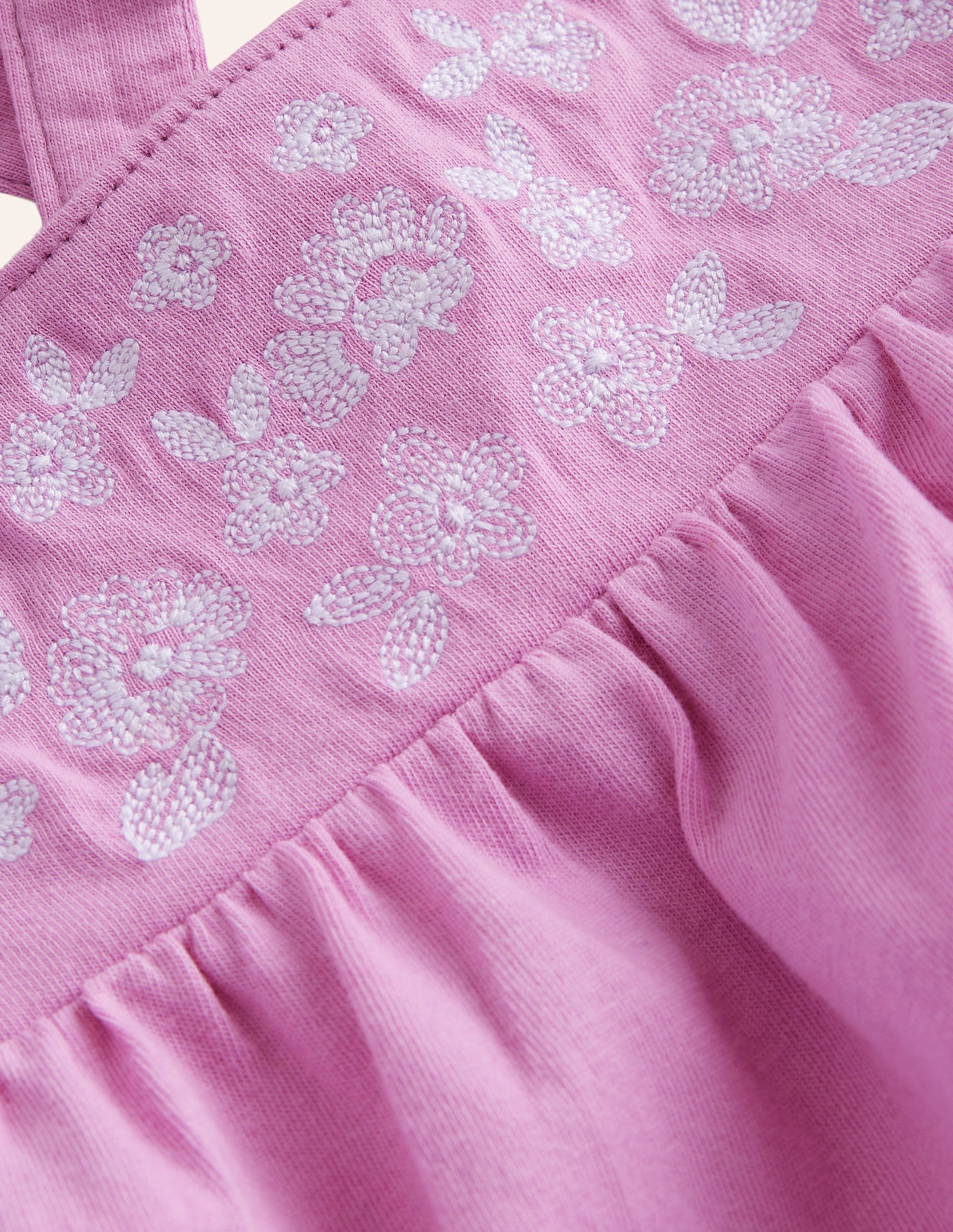 Embroidered Jersey Vest-Cosmos Pink-3