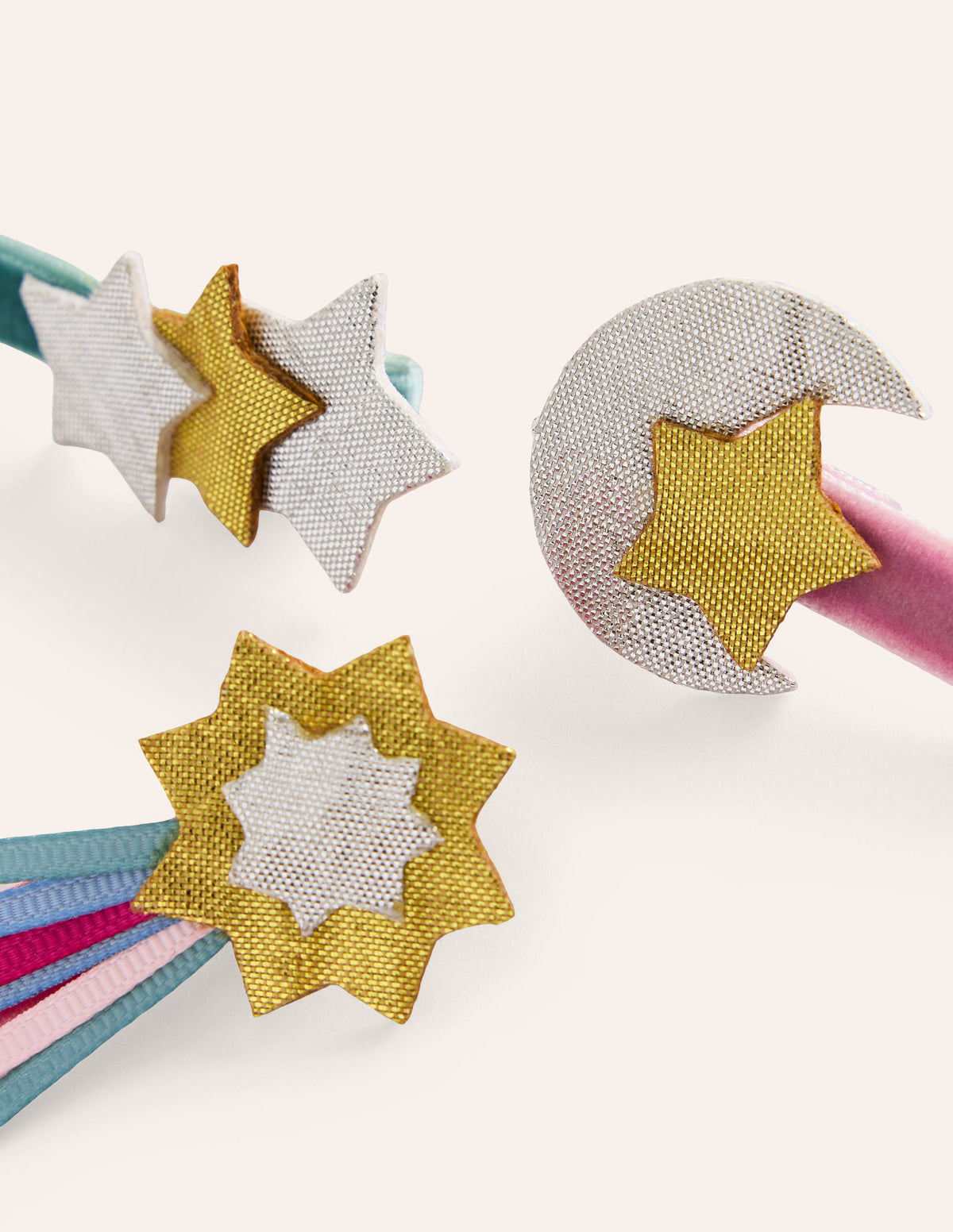 3-pack Hair Clips-Stars - Image 2
