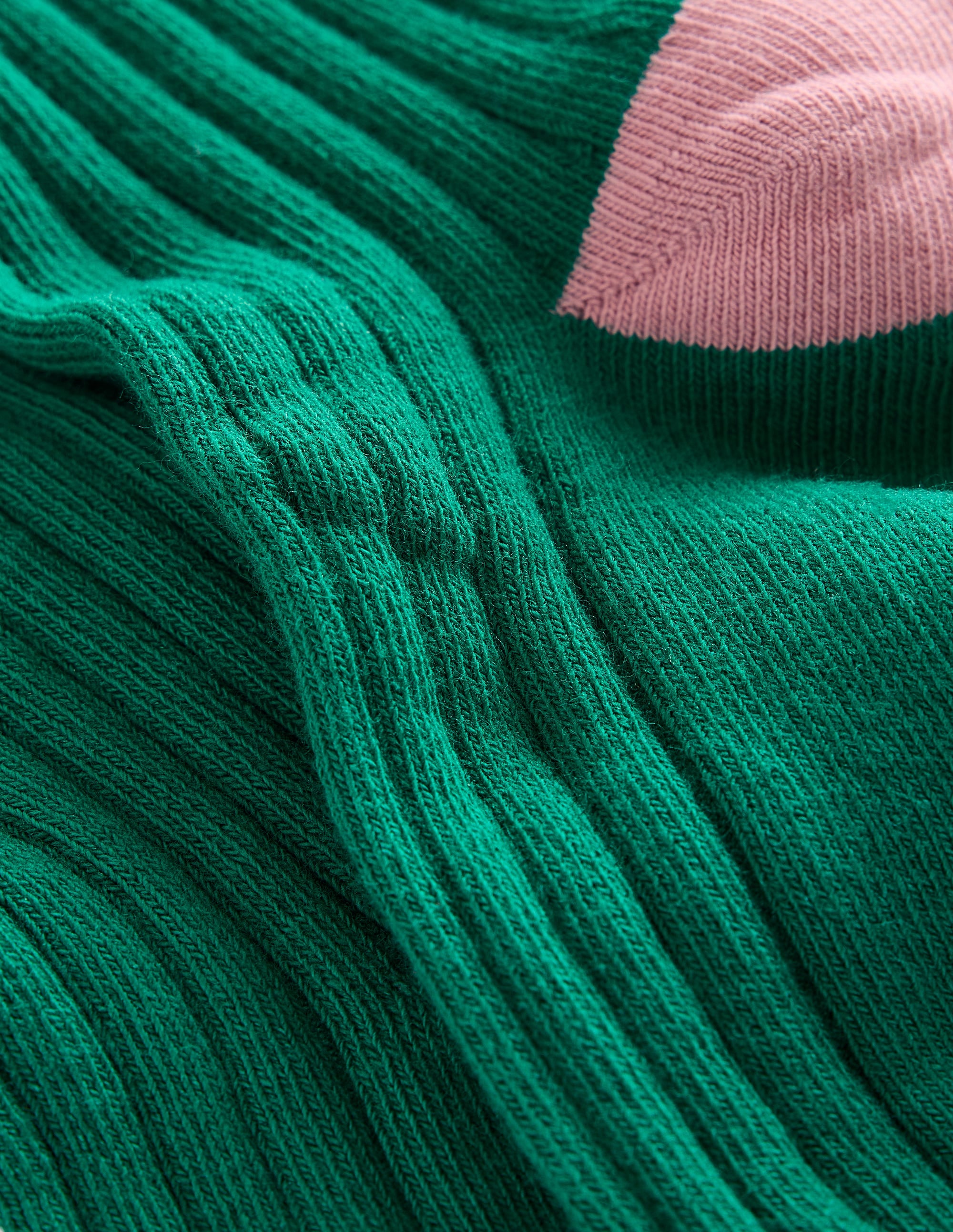 Ribbed Tights-Jewel Green - Image 2