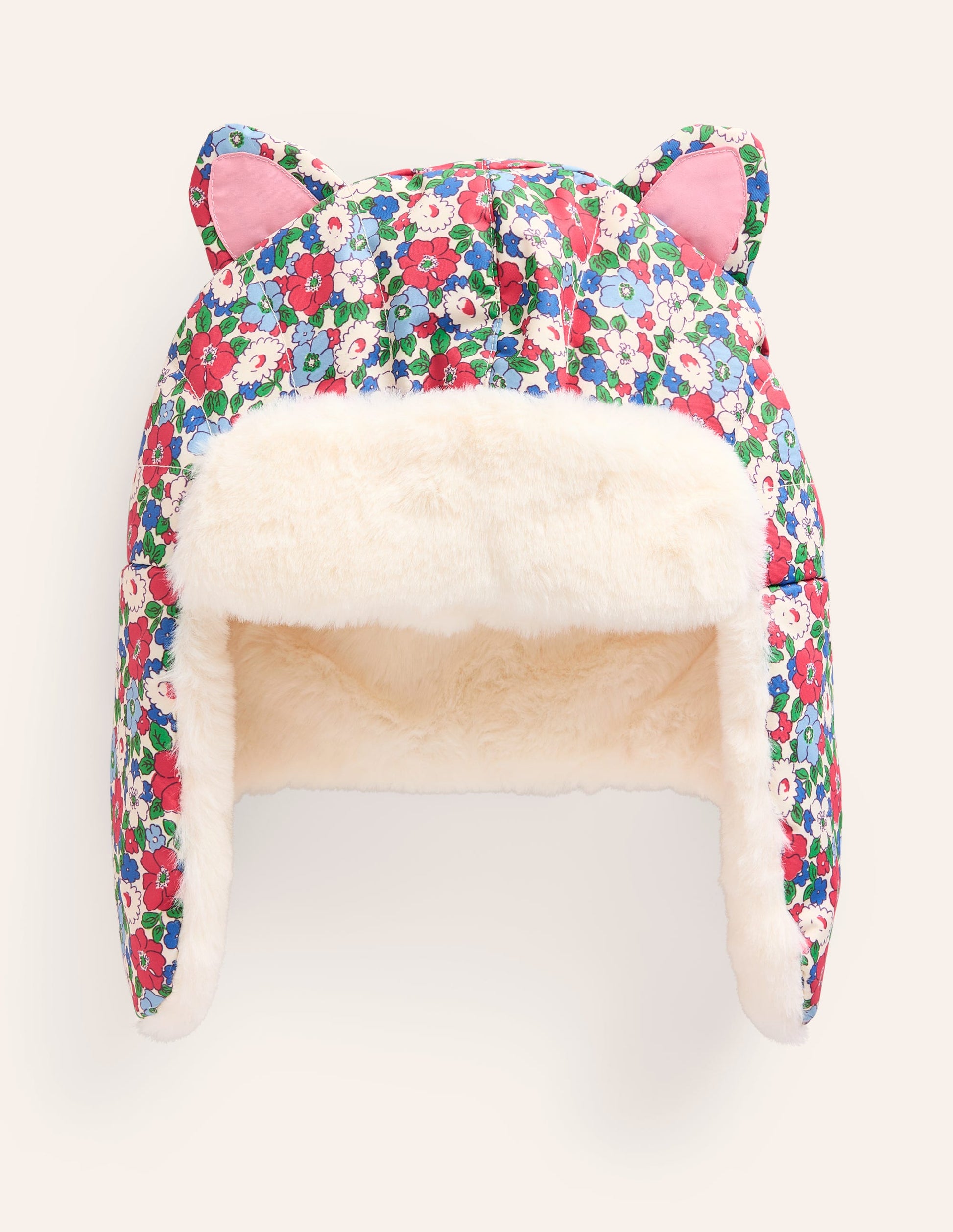 Trapper Hat-Glacier Blue Floral-1