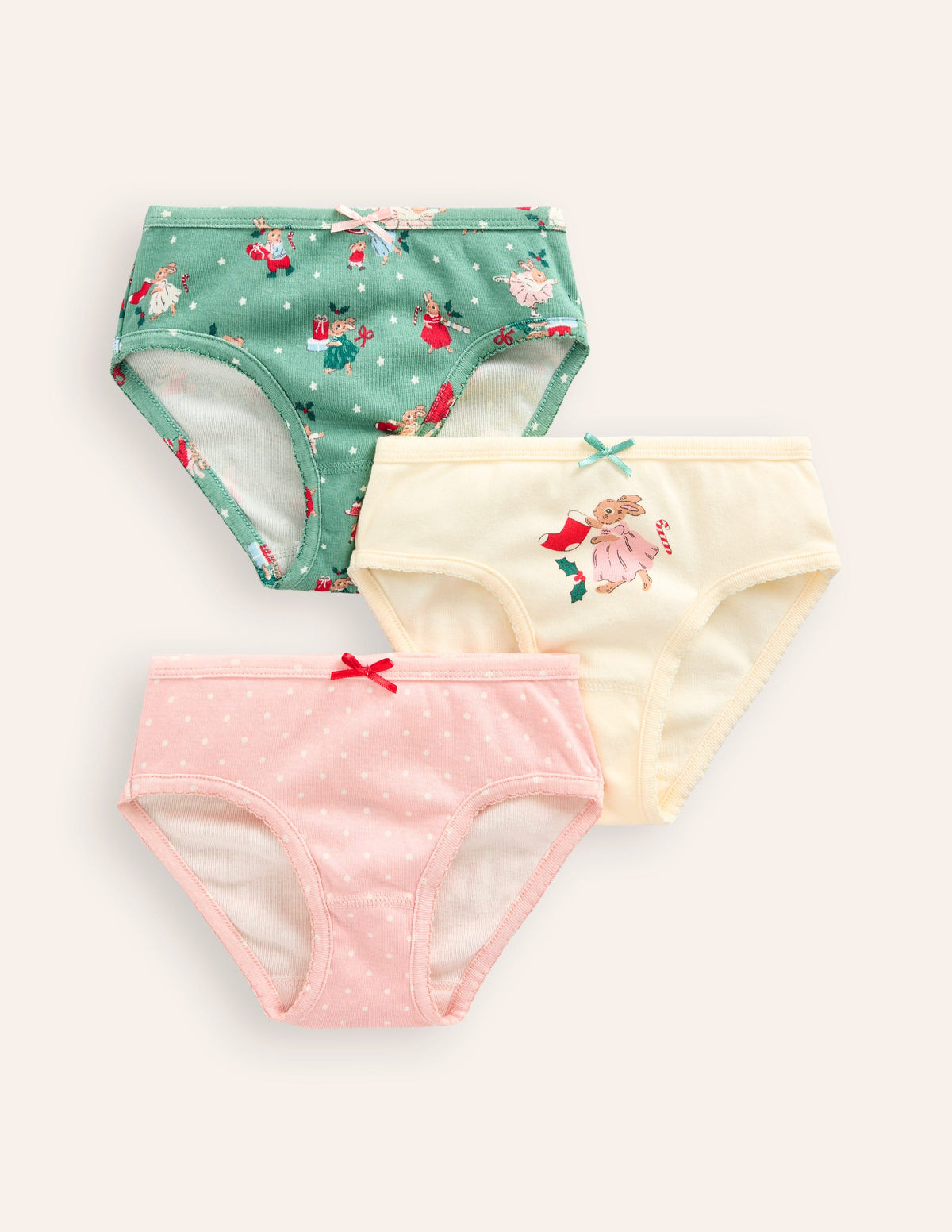 7 Pack Underwear-Csarite Festive Bunny-1