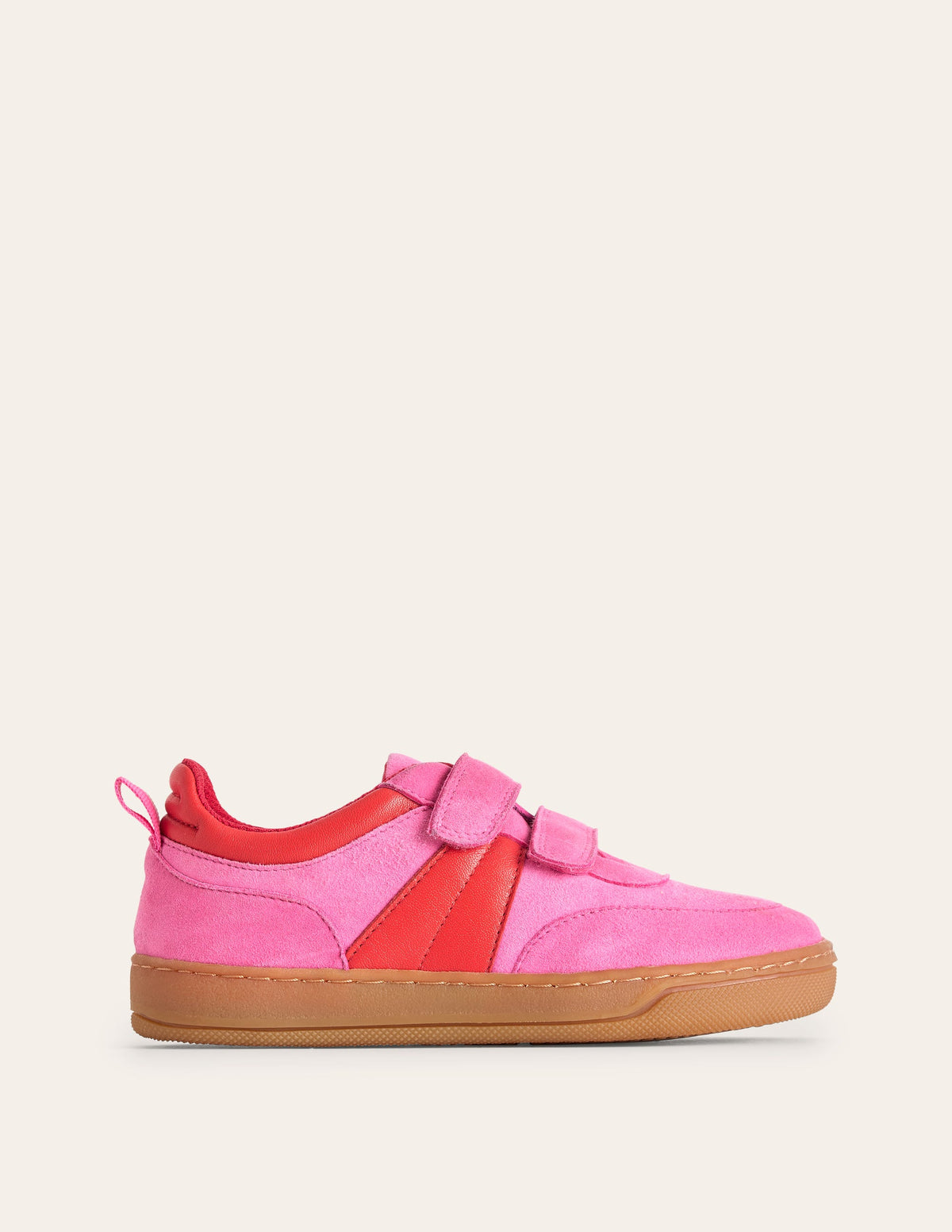 Mini Erin Trainers-Pink Colourblock - Image 1