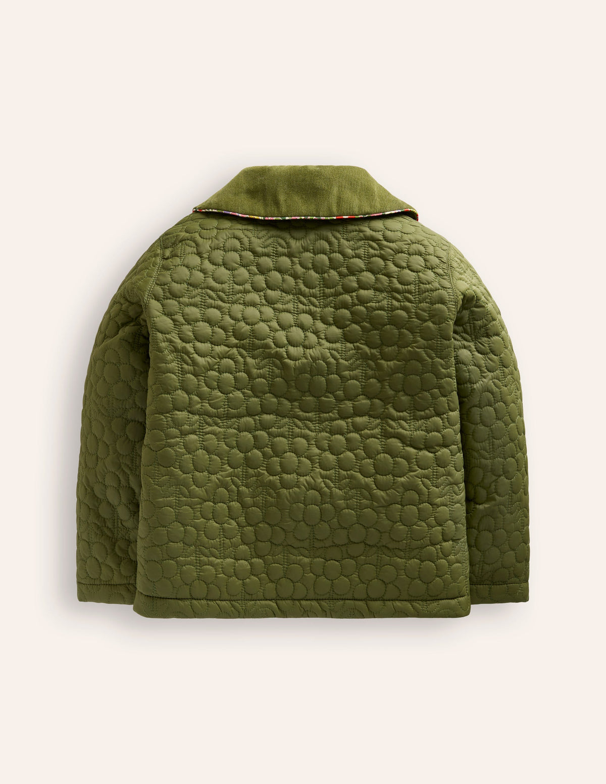 Classic Quilted Jacket-Woodland Moss Green - Image 2