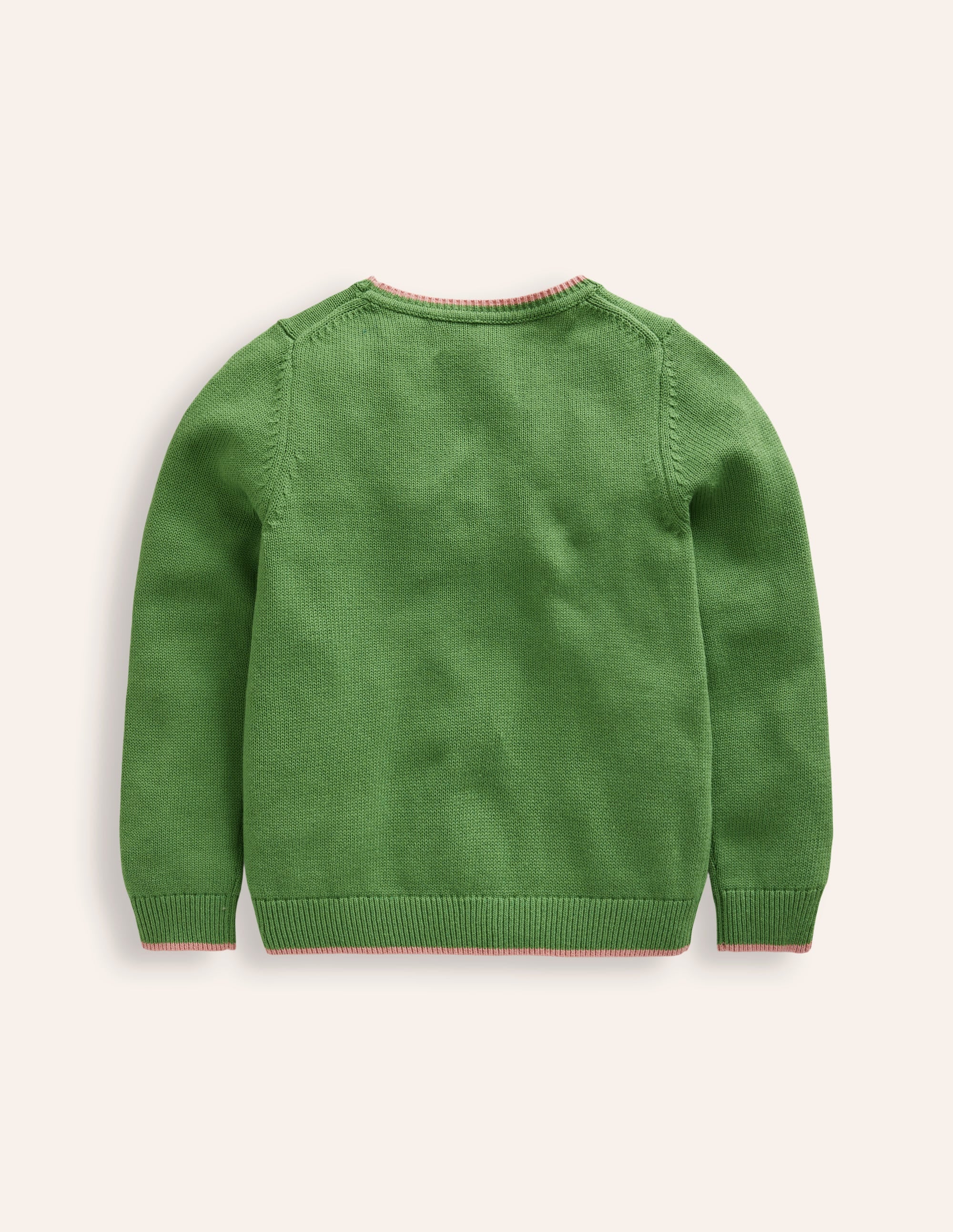 Fun Logo Sweater-Leaf Green Mouse - Image 2