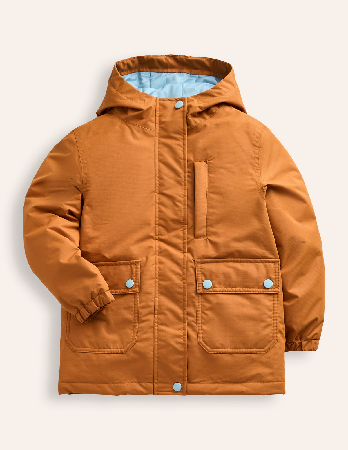 4-in-1 Waterproof Coat-Butterscotch - Image 1