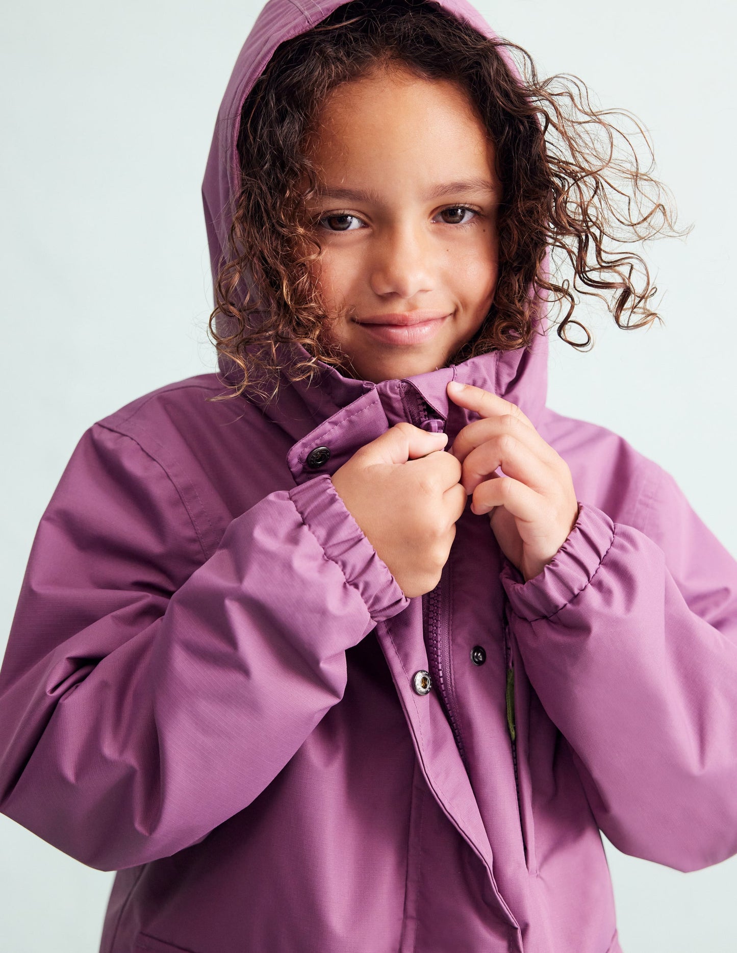 4-in-1 Waterproof Coat-Bramble Purple