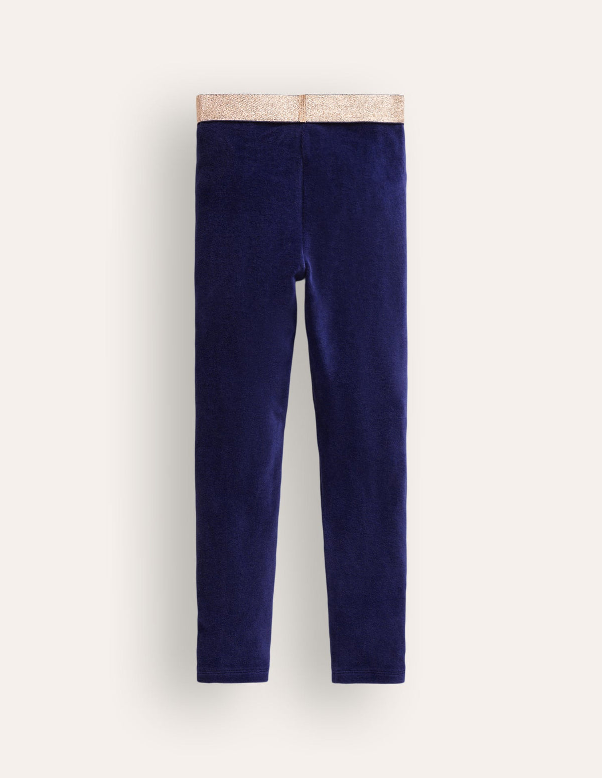 Velvet Leggings-College Navy - Image 2