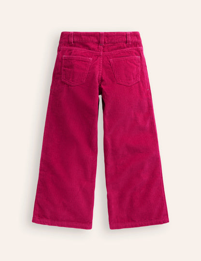 Wide Leg Trouser-Candy Cane Pink