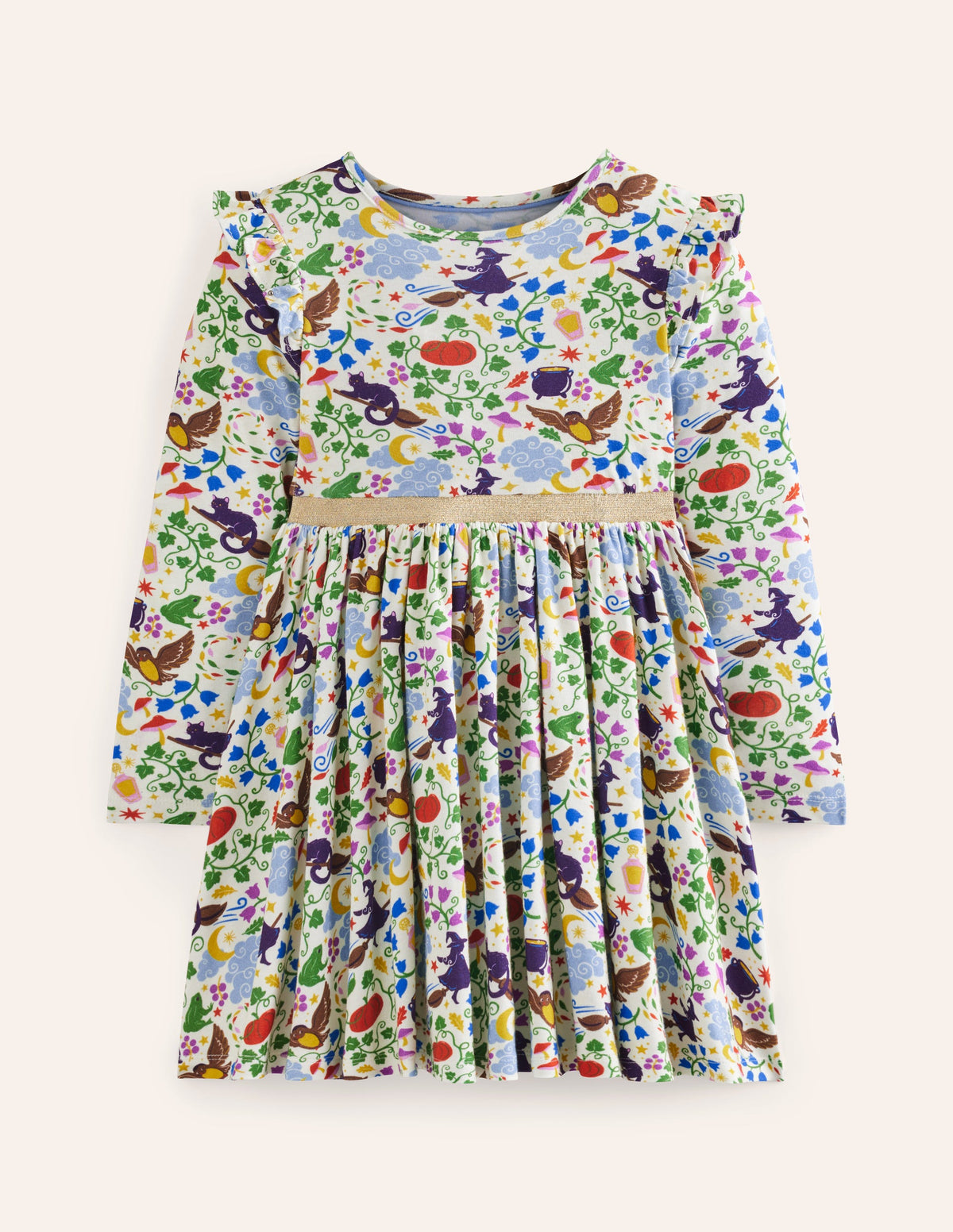 Mabel Twirly Ballerina Dress-Multi Hocus Pocus - Image 1
