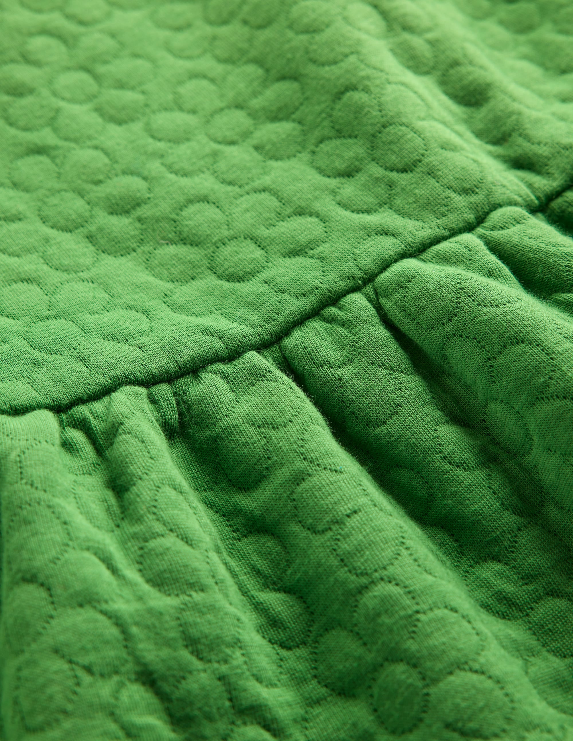 Aggie Flower Jacquard Dress-Mint Green - Image 3
