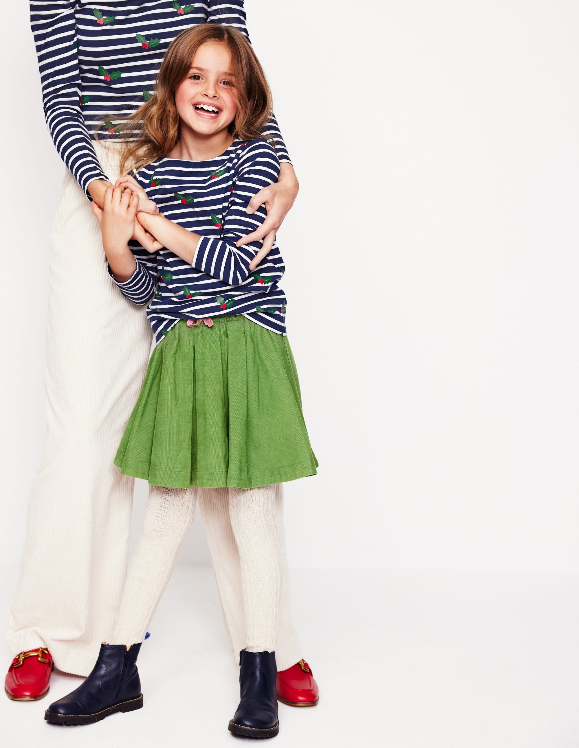 Ella Breton-Starboard Blue/ Ivory Festive - Image 4