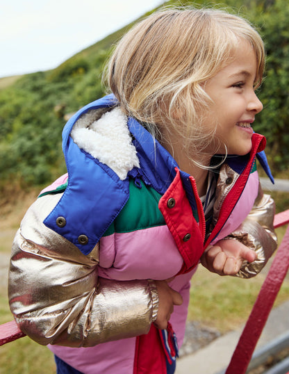 2-in-1 Padded Coat-Multi Metallic Colourblock-13