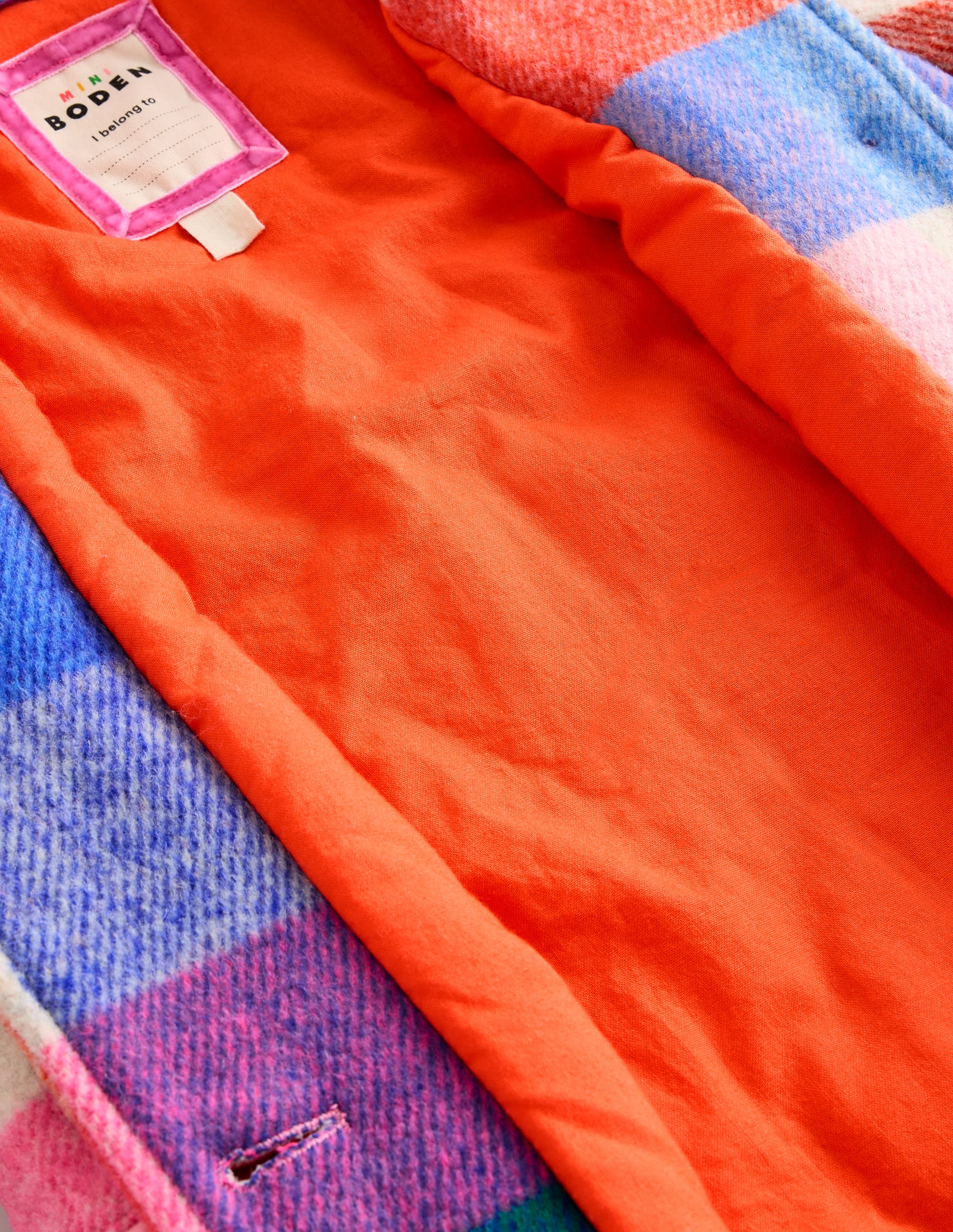 Wonderful Wool Blended Coat-Multi Gingham - Image 8