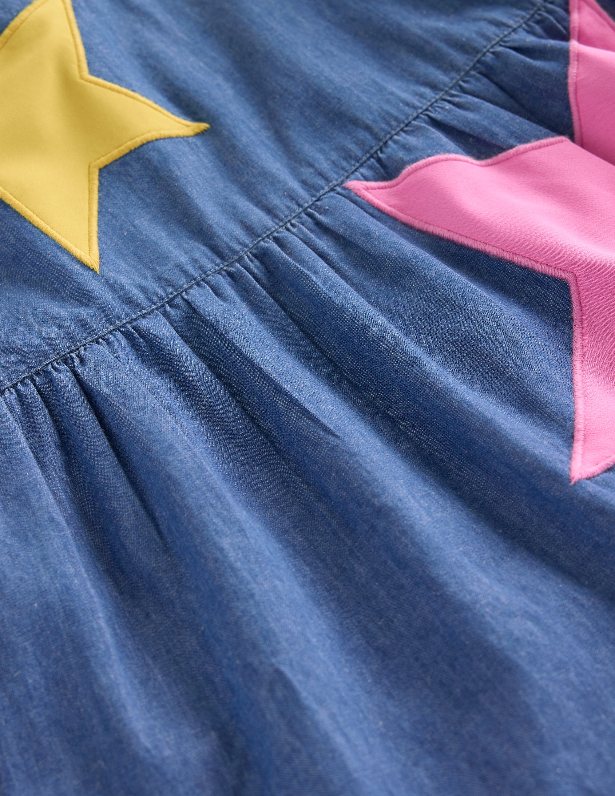 Betsy Tiered Twirly Dress-Mid Vintage Stars - Image 3