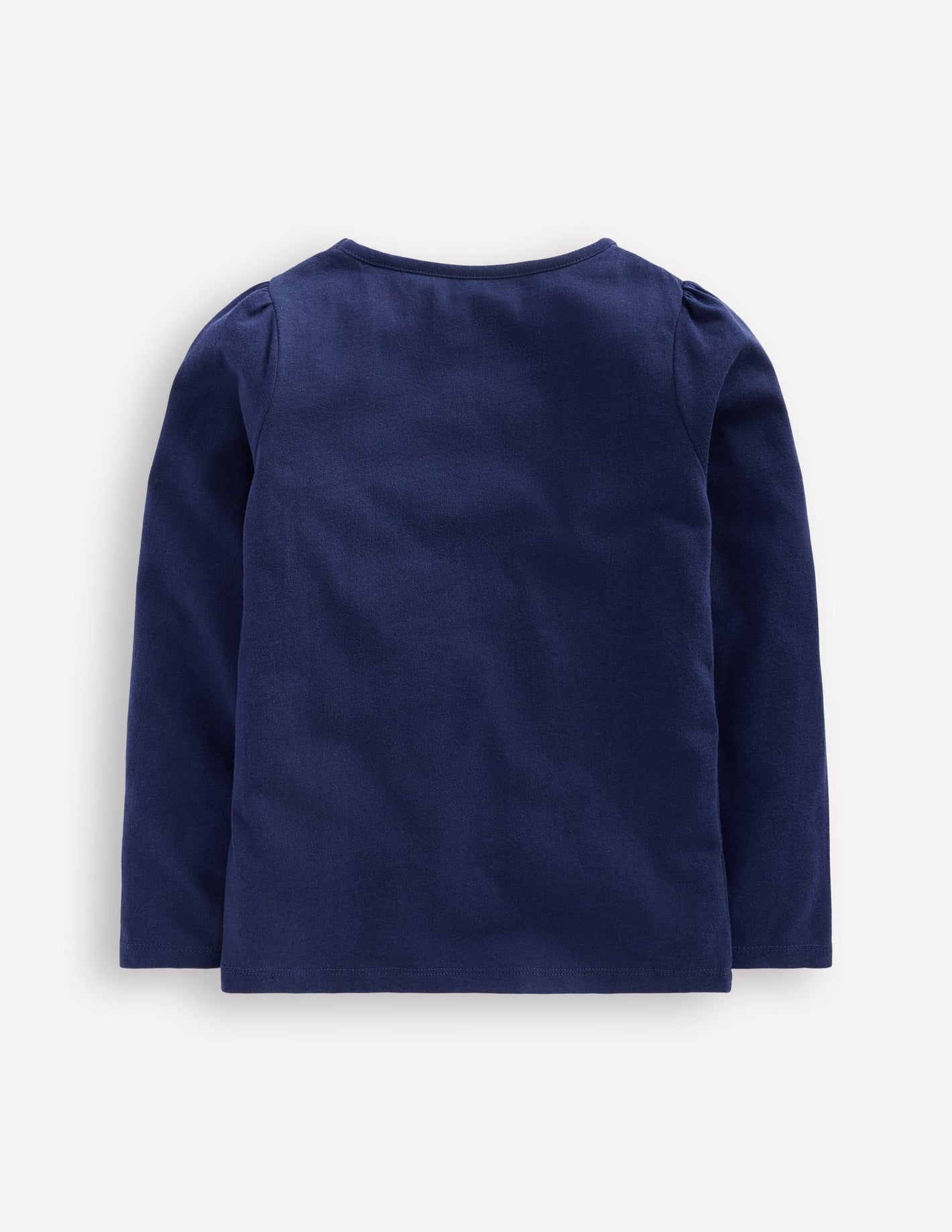 Superstitch Puff Sleeve Top-Starboard Blue Unicorns