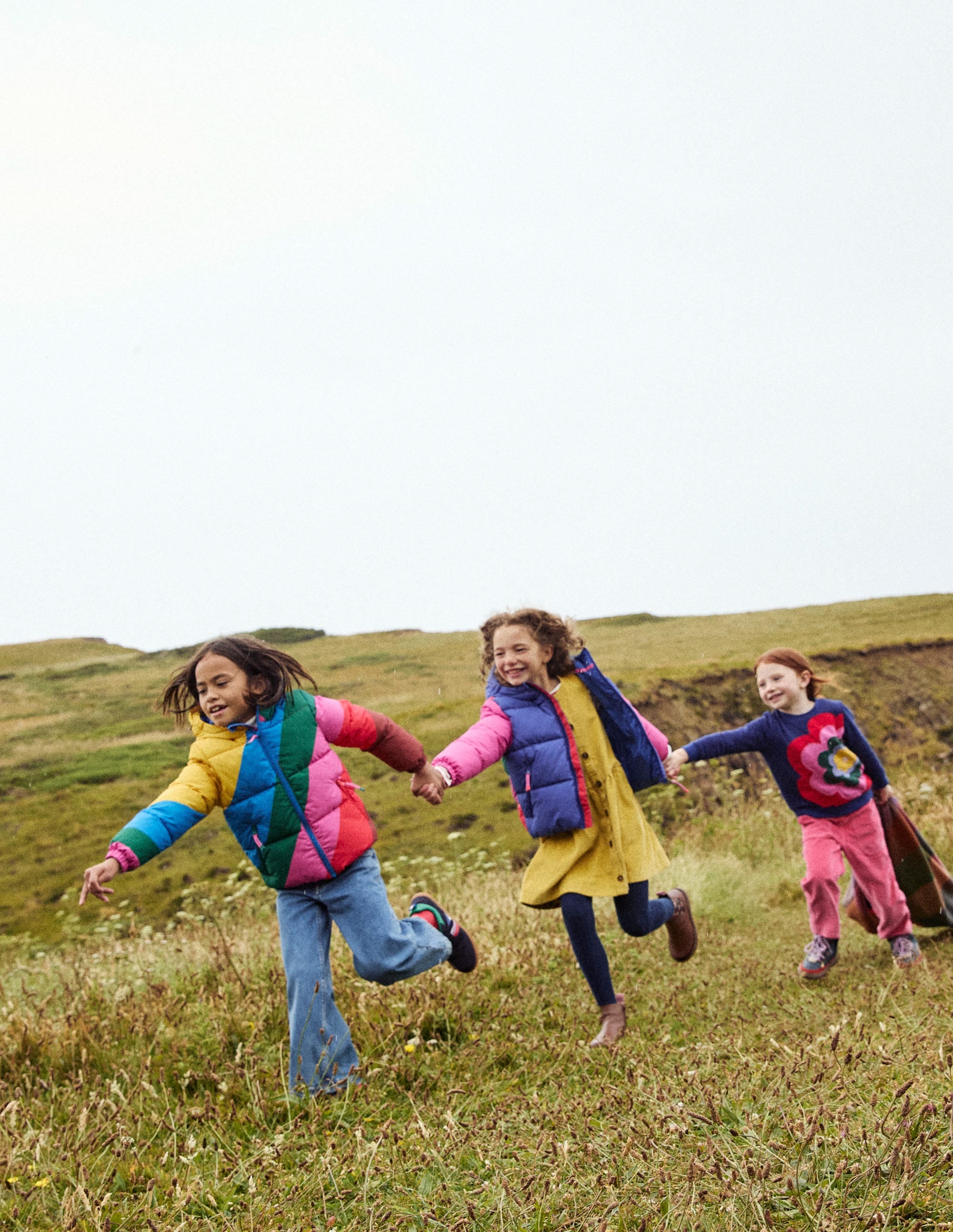 Fun Padded Coat-Rainbow Wave - Image 8
