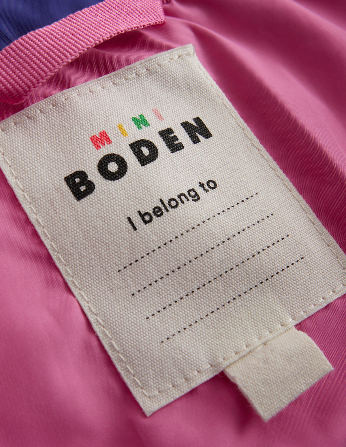 Fun Padded Coat-Colourblock Flower - Image 4