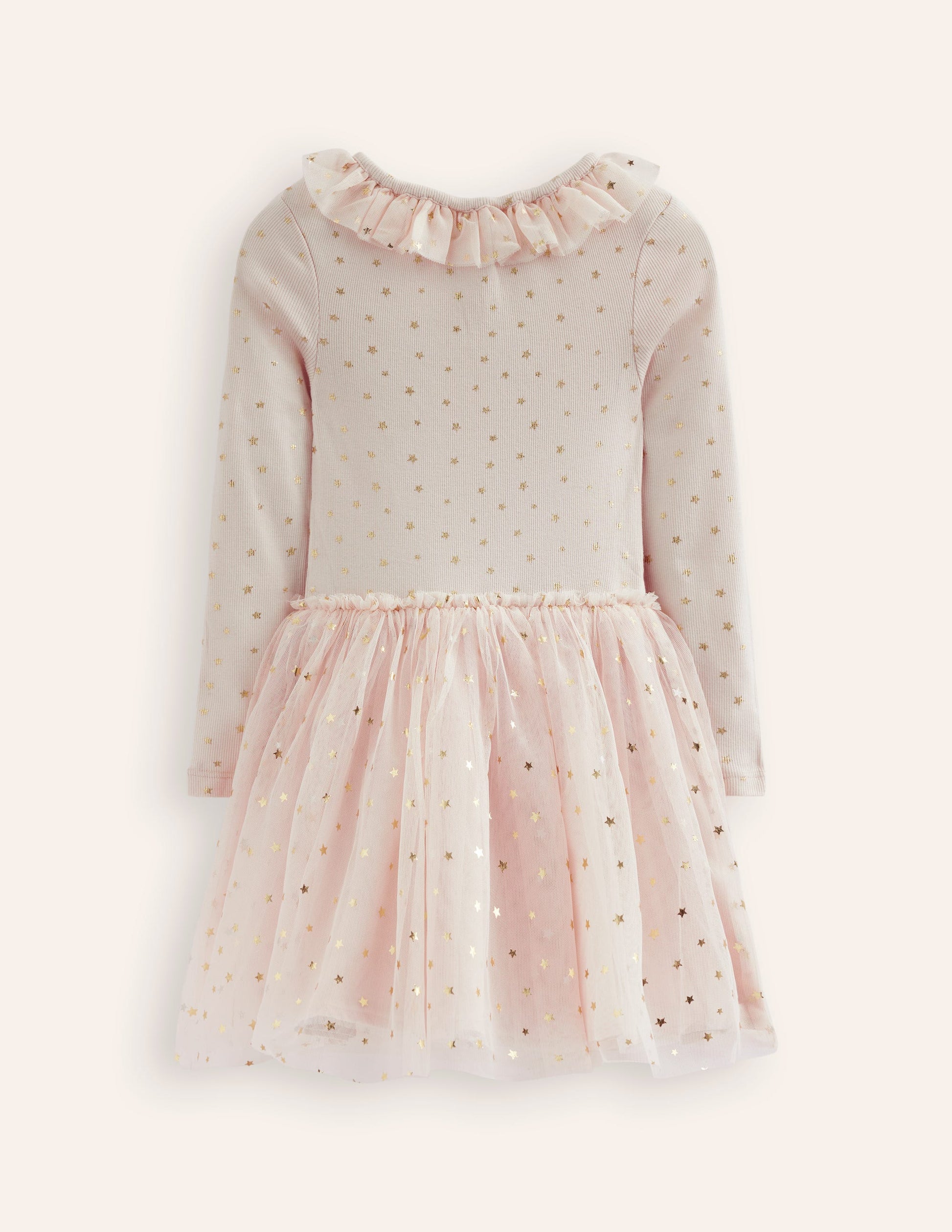 Rose Twirly Tulle Dress-Sandpiper Multi Stars-2