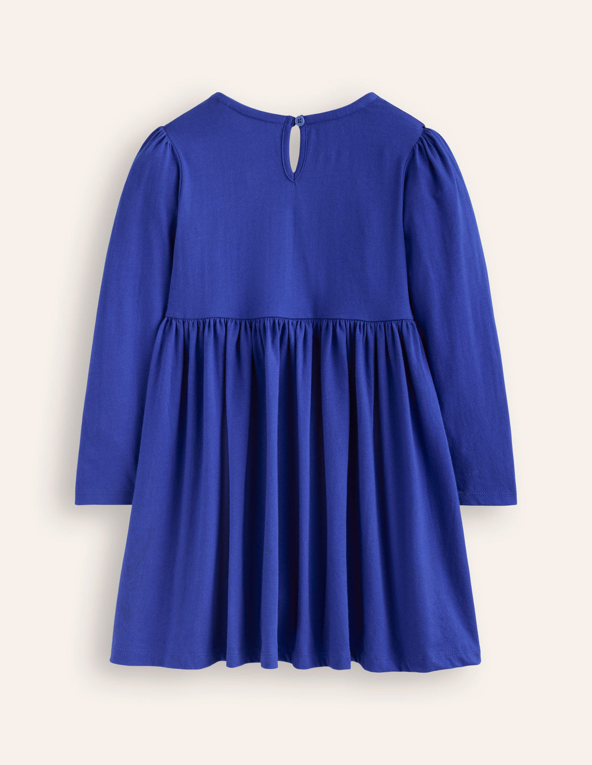 Nellie Appliqué Flare Dress-Sapphire Navy Owls - Image 2