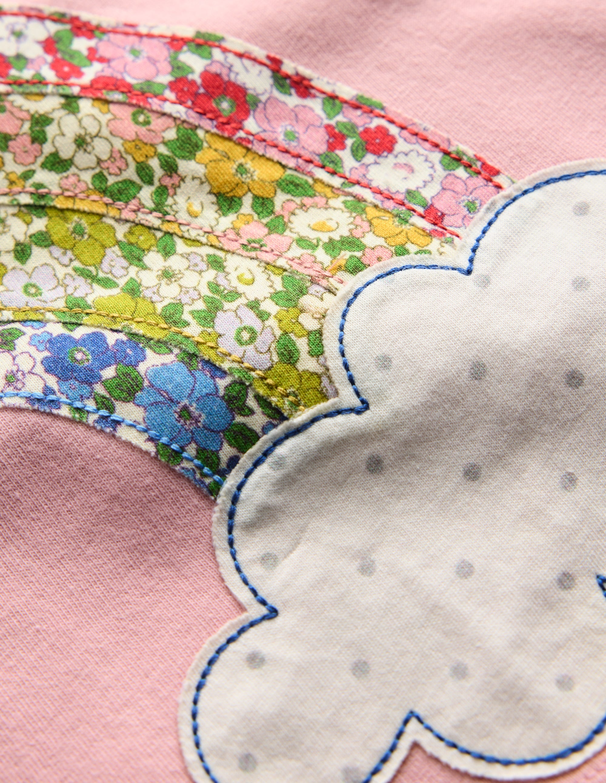 Appliqué Tunic and Legging Set-Vintage Pink Weather - Image 3