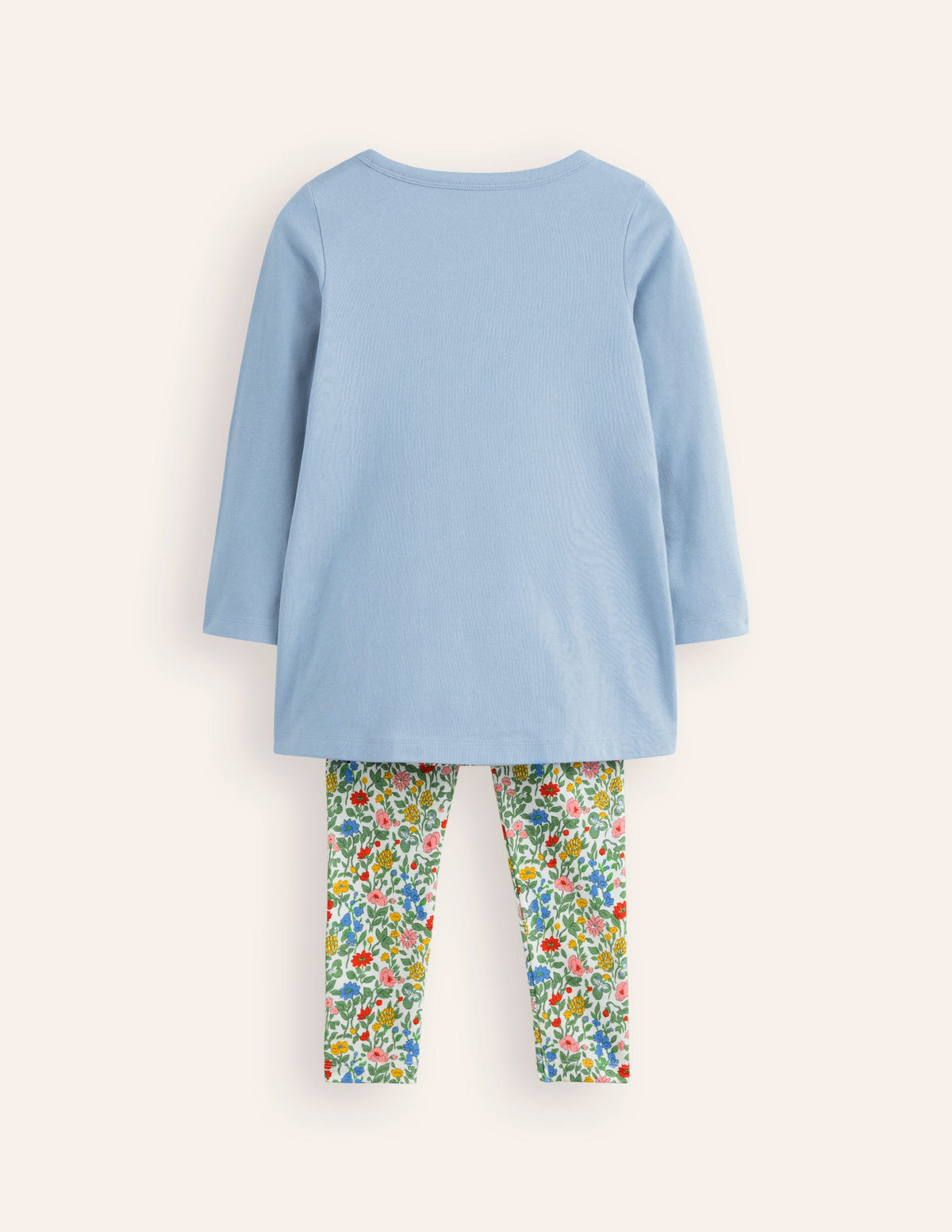 Appliqué Tunic and Legging Set-French Blue Unicorns - Image 2