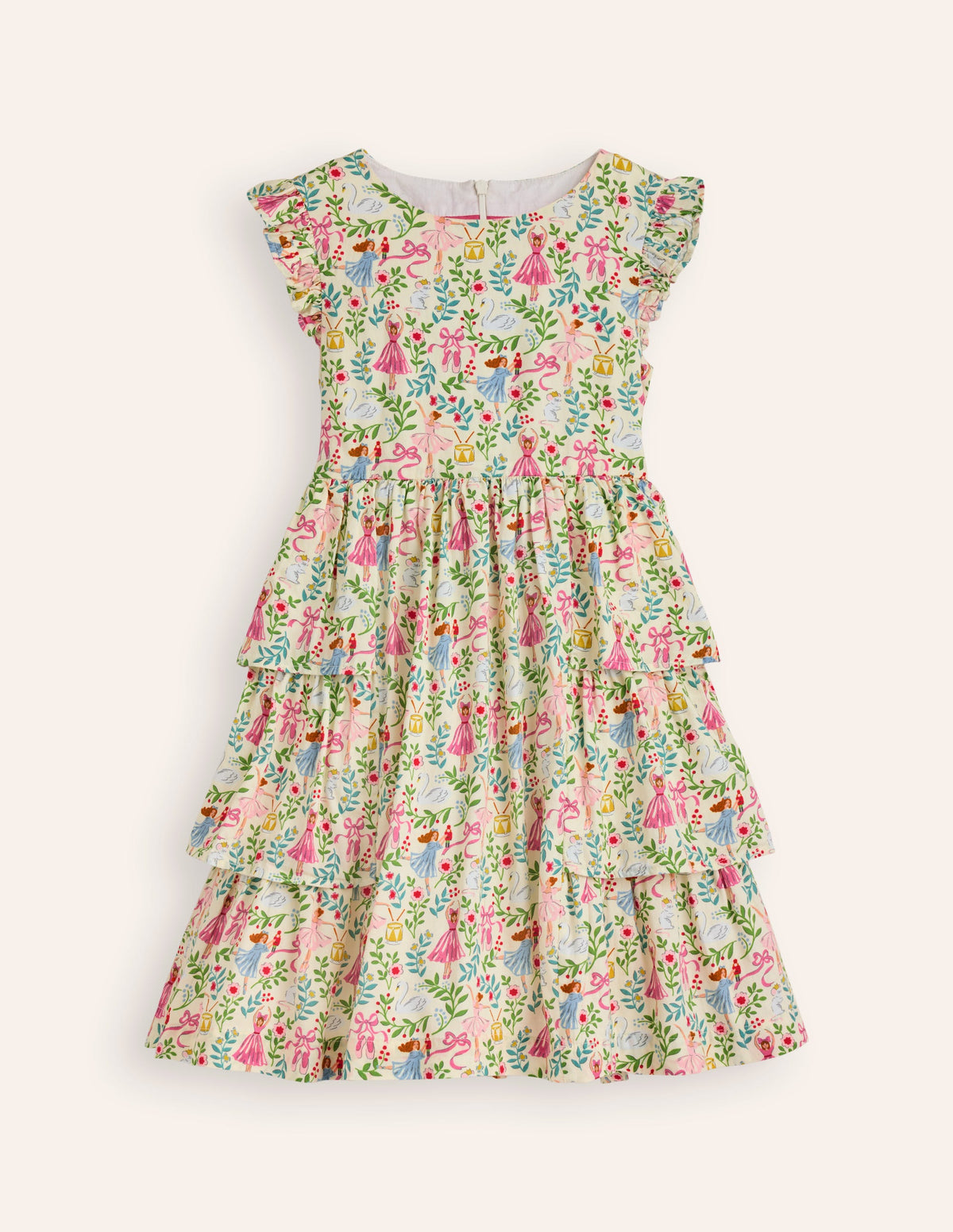 Heritage Party Dress-Vanilla White Ballet Toile - Image 1