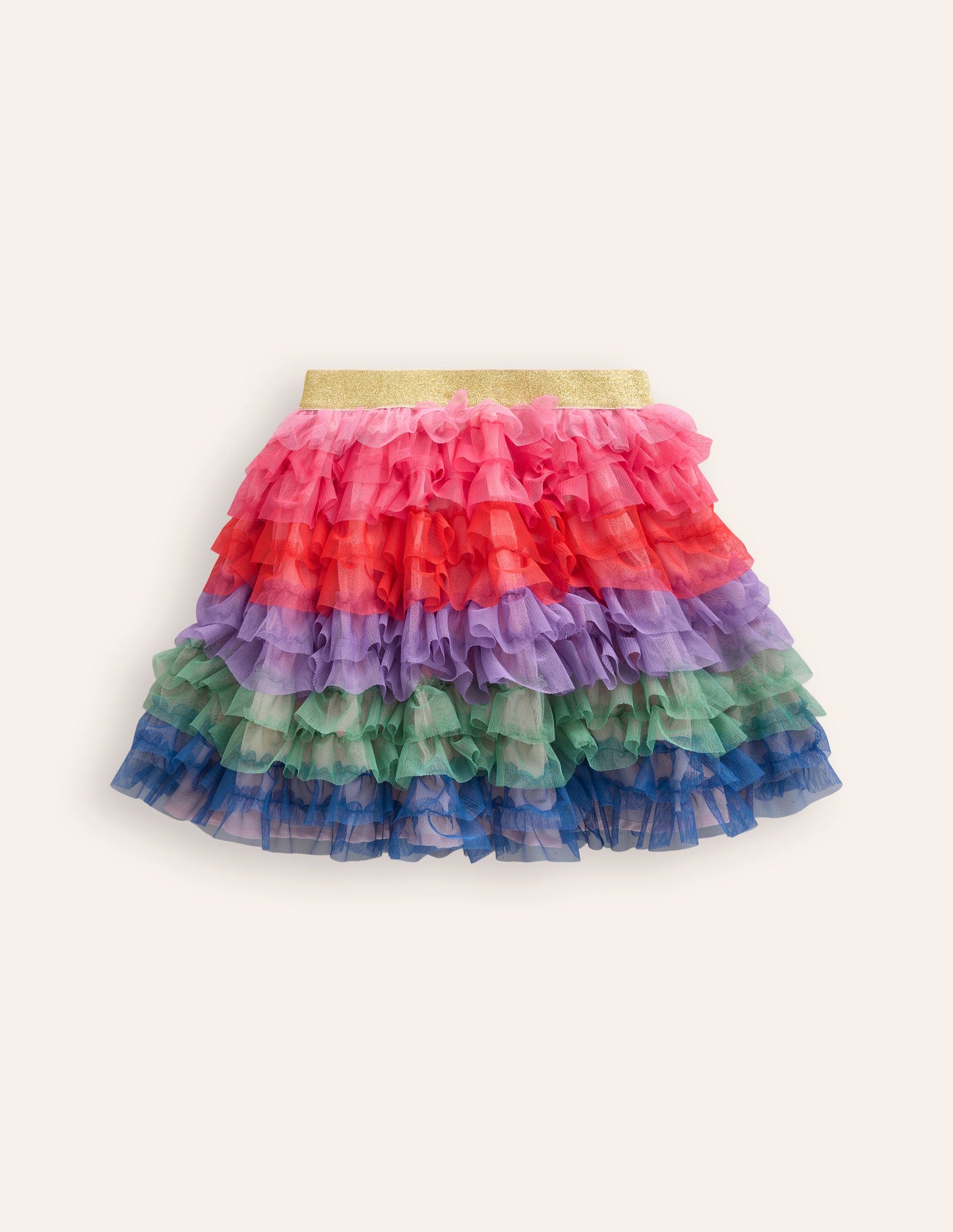 Rainbow Tulle Skirt-Multi Rainbow