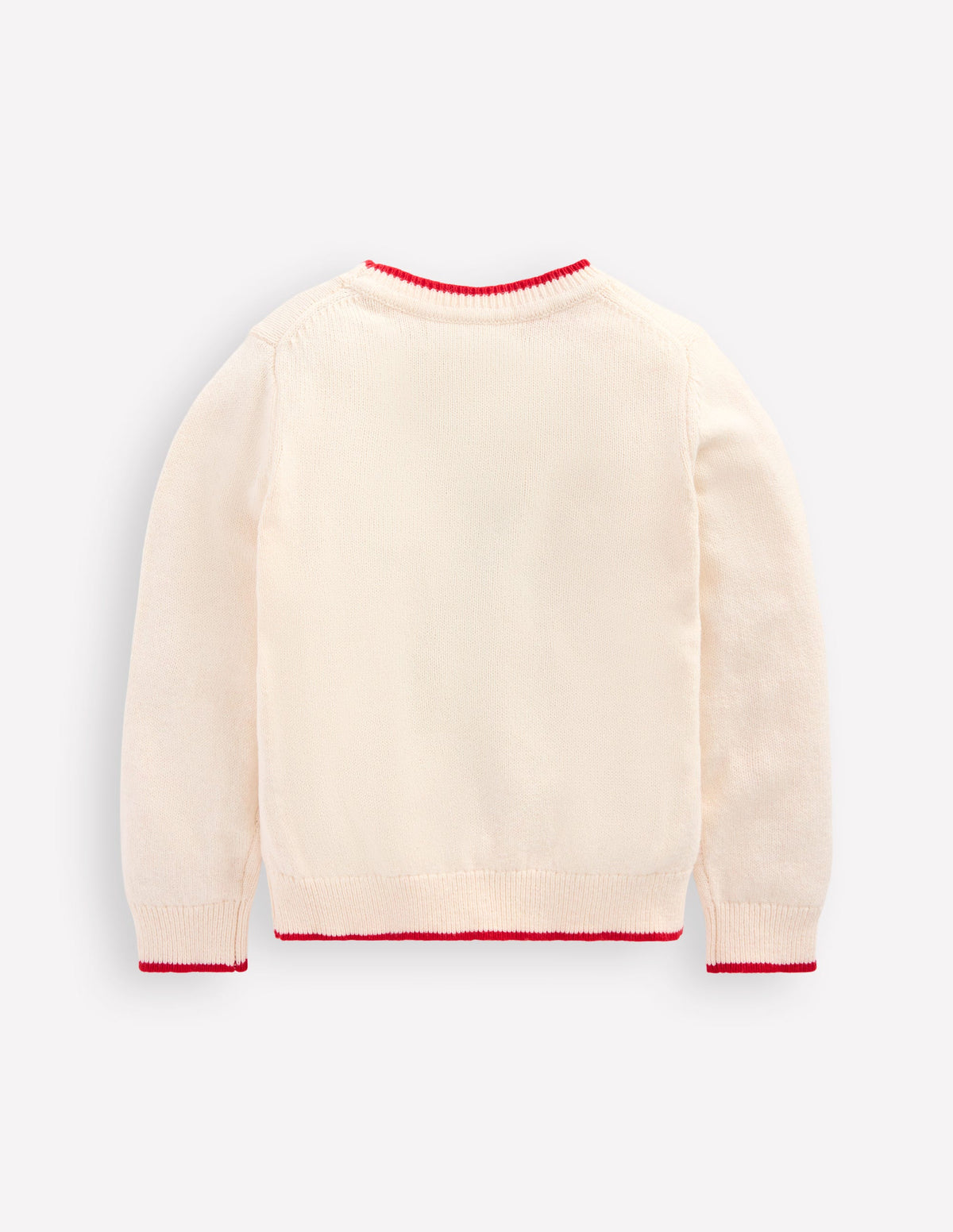 Fun Logo Jumper-Ecru Marl Tree - Image 2