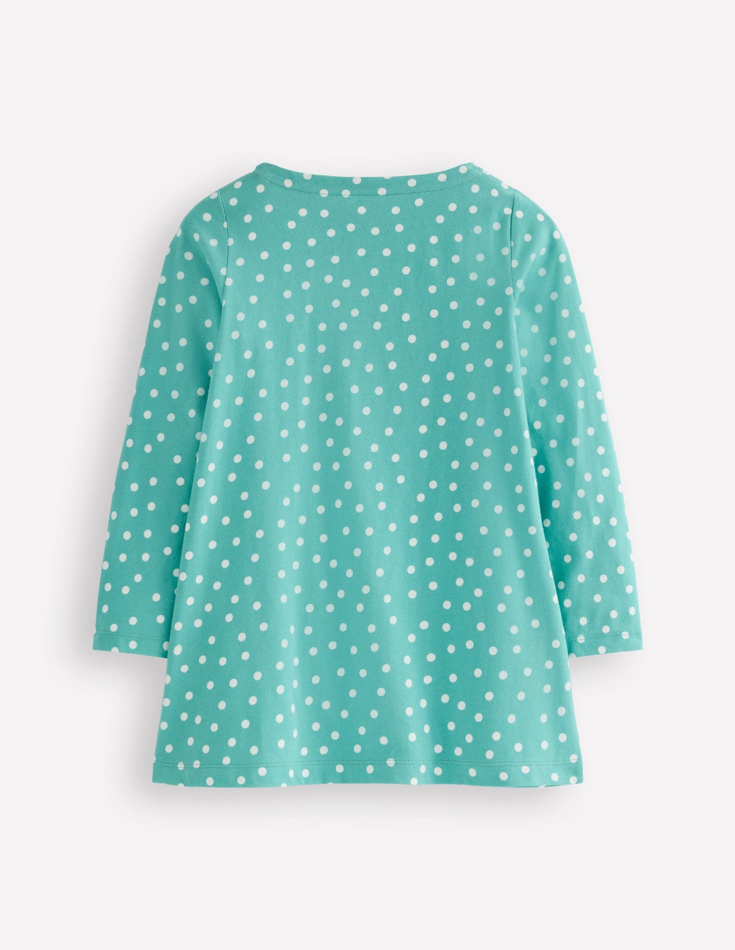 Appliqué Jersey Tunic-Brook Blue Spot Penguins