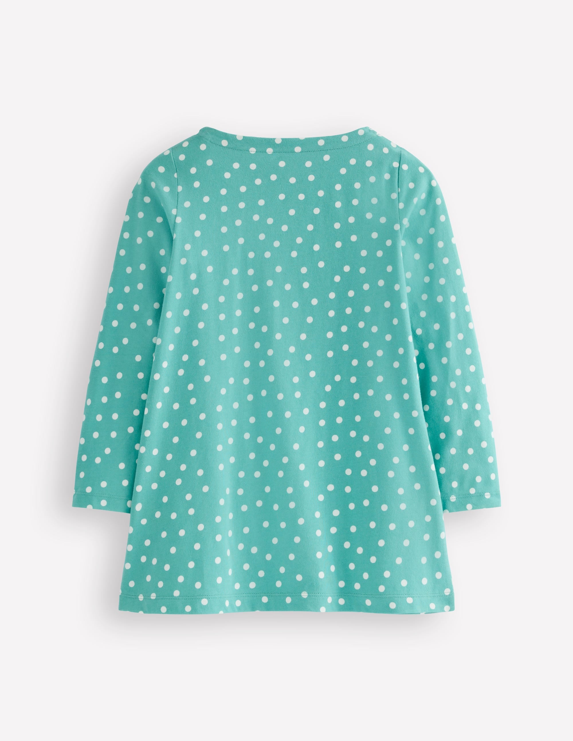 Appliqué Jersey Tunic-Brook Blue Spot Penguins - Image 2