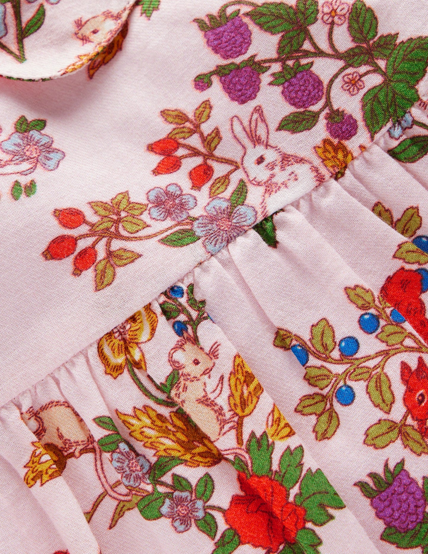 Woven Top and Bloomer Set-French Pink Harvest