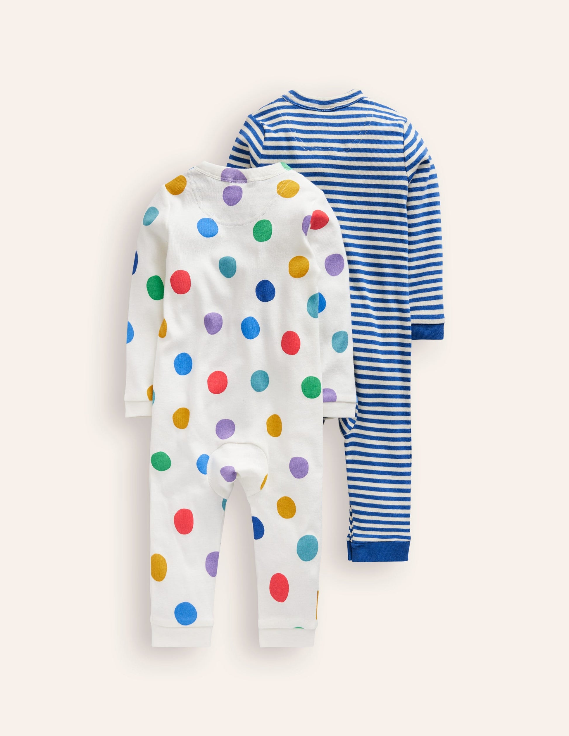 Boys Twin Pack Rompers-Painted Spot-2