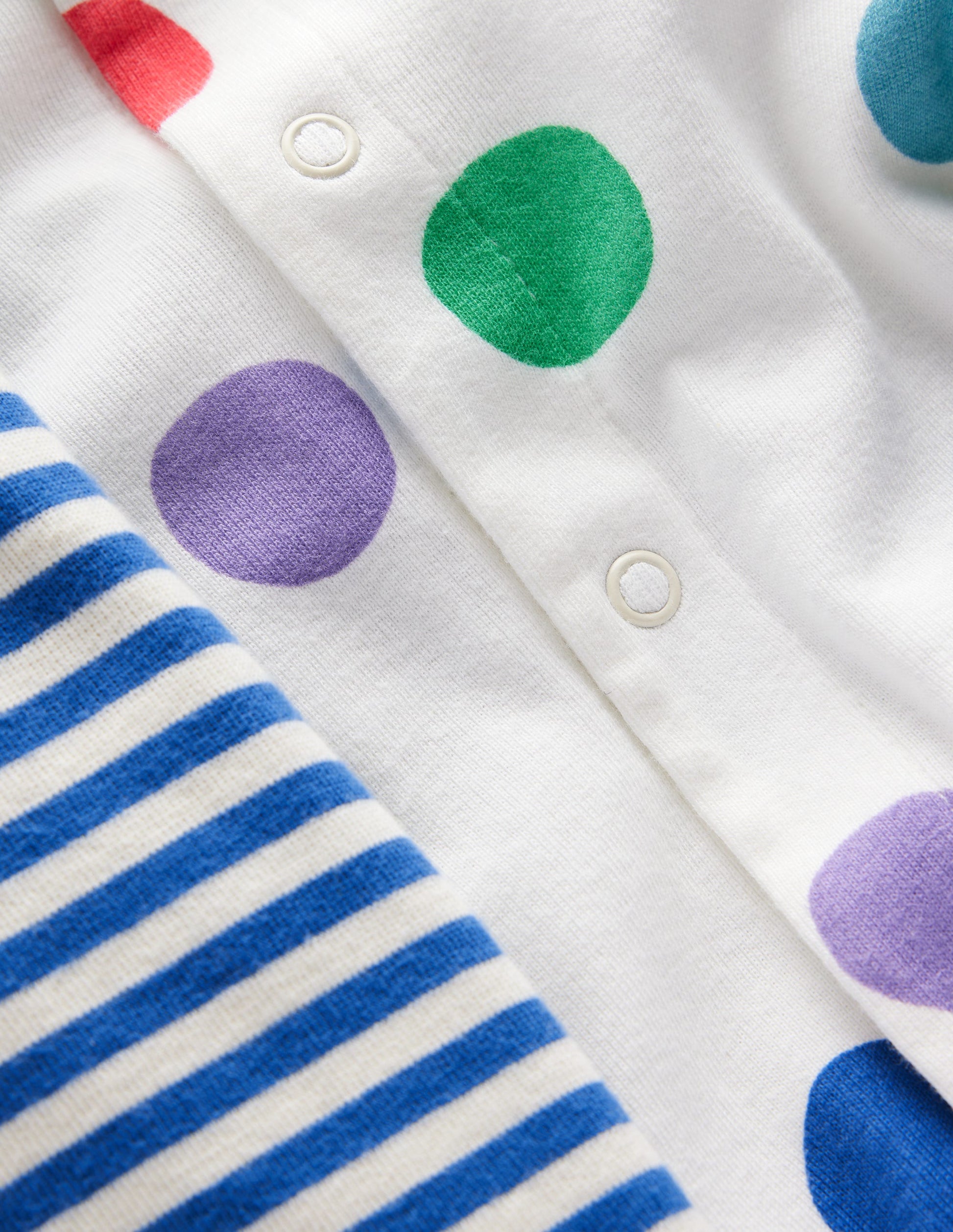 Boys Twin Pack Rompers-Painted Spot-3