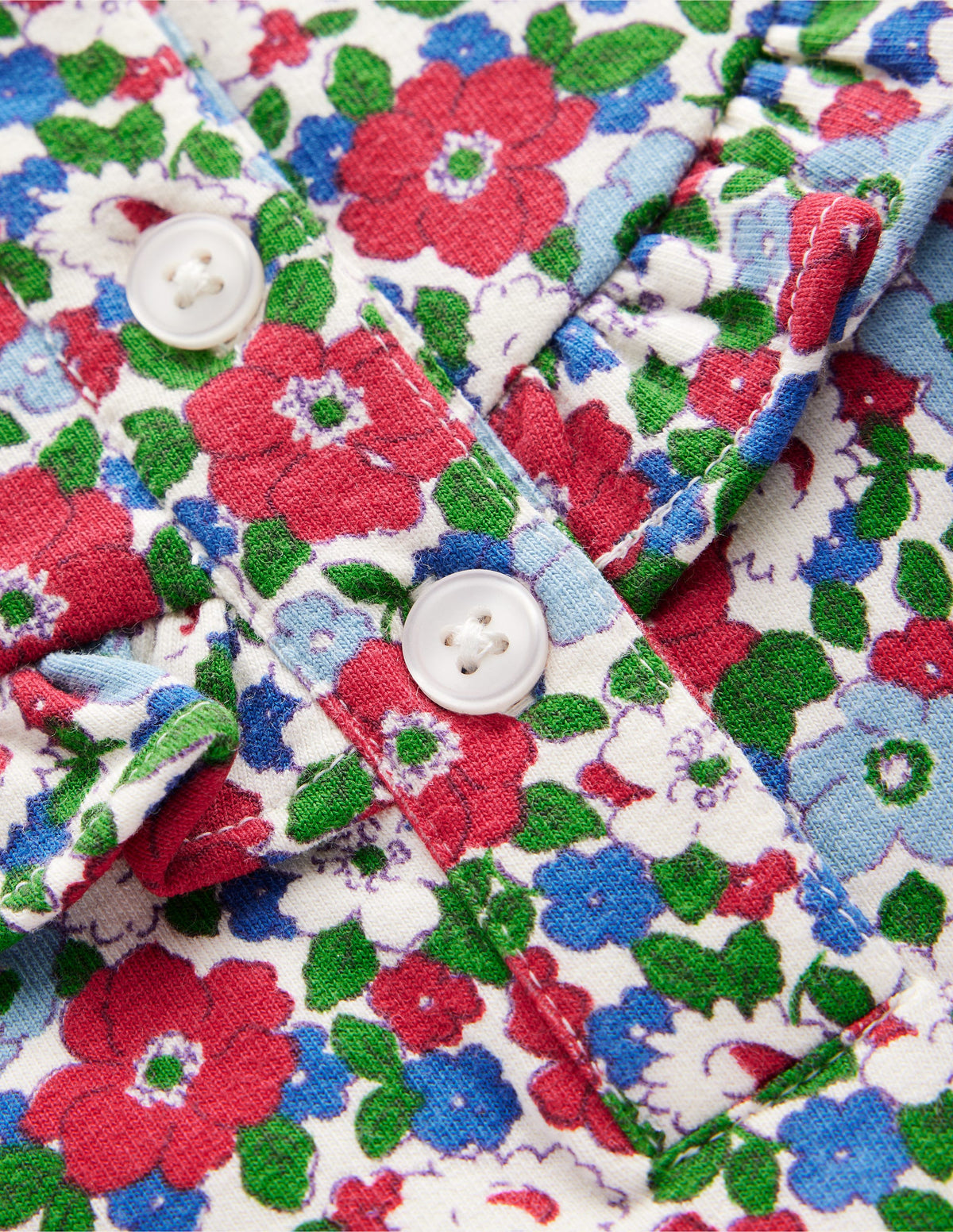 Jersey Top and Leggings-Glacier Blue Floral - Image 3