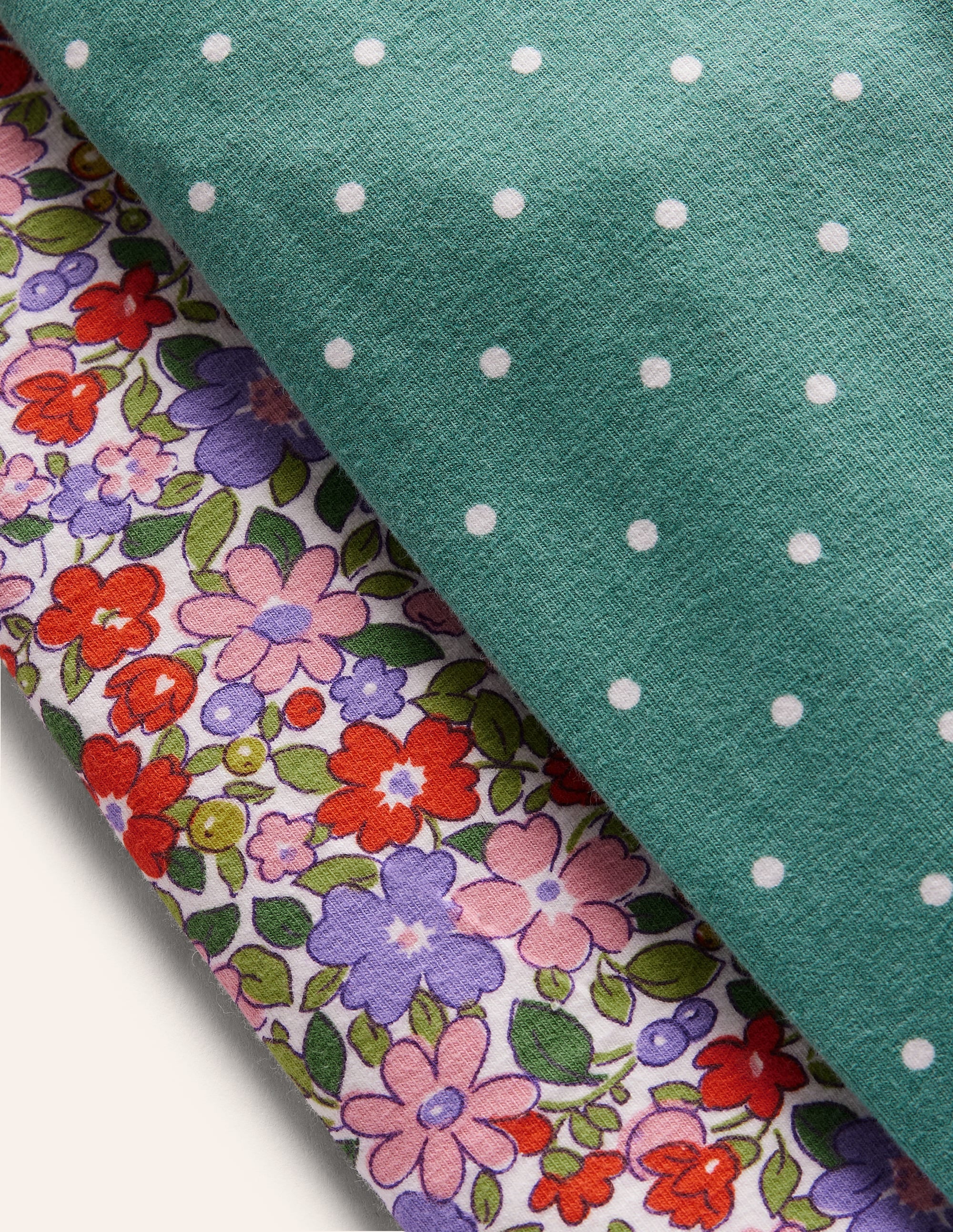 Twin Pack Leggings-Multi Small Flowerbed - Image 2