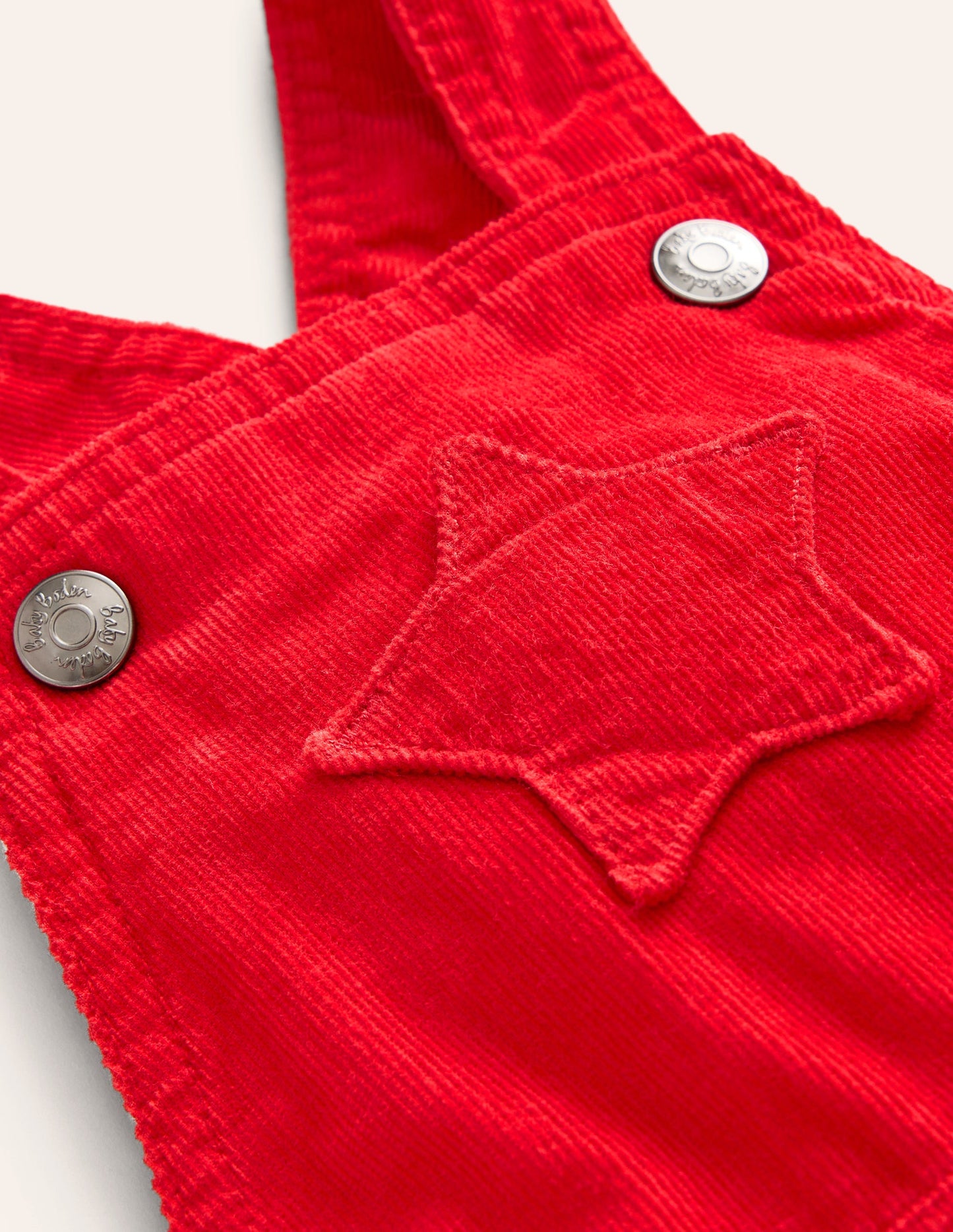 Classic Dungaree-Poppy Red