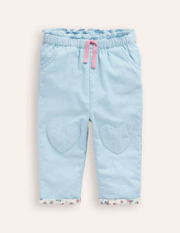 Cord Trousers-Vintage Blue