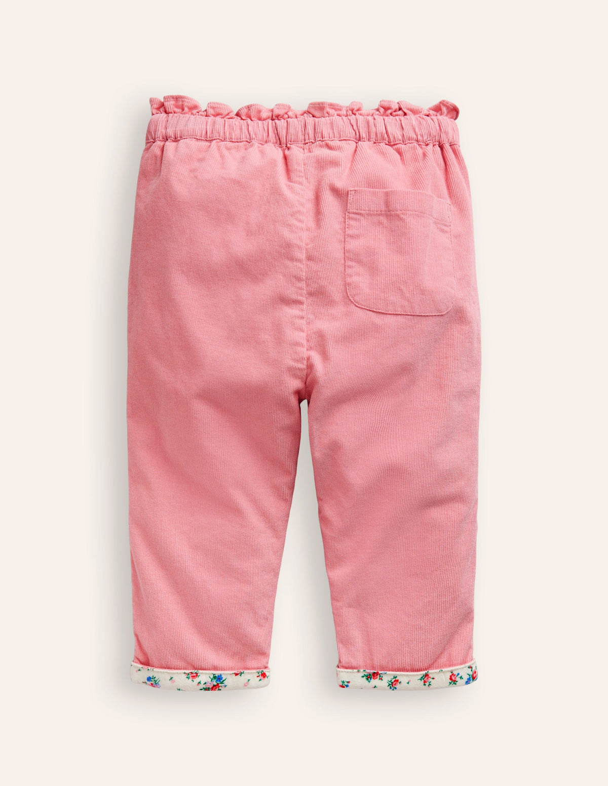 Cord Trousers-Almond Pink - Image 2