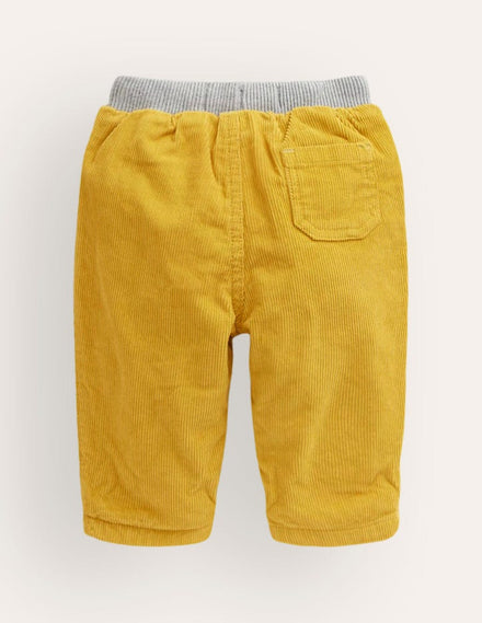 Cosy Lined Trouser-Honeycomb Yellow