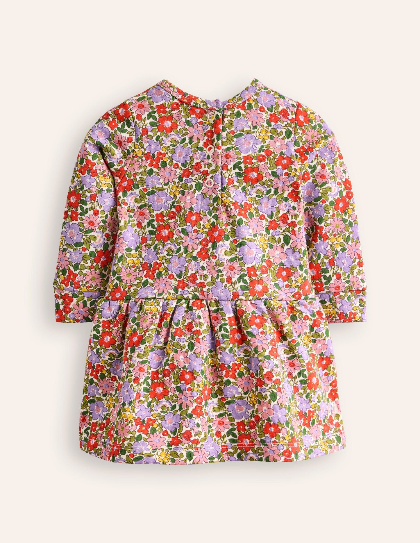 Cosy Sweatshirt Dress-Multi Flowerbed