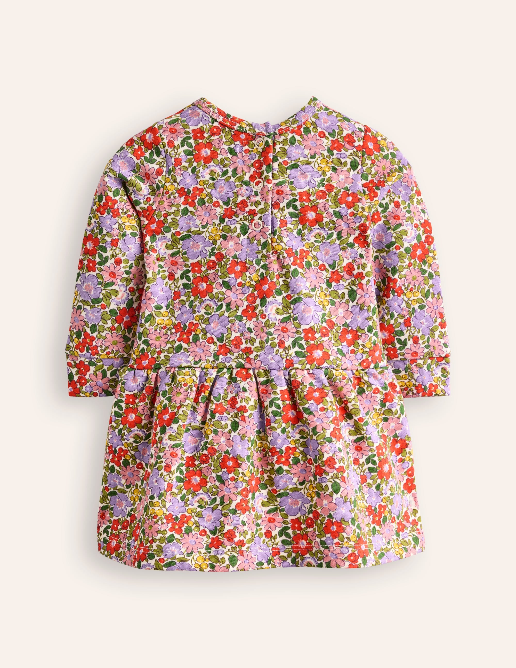Cosy Sweatshirt Dress-Multi Flowerbed - Image 2